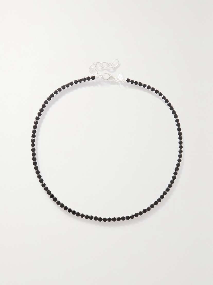 CRYSTAL HAZE JEWELRY Serena Silver-plated Cubic Zirconia Necklace