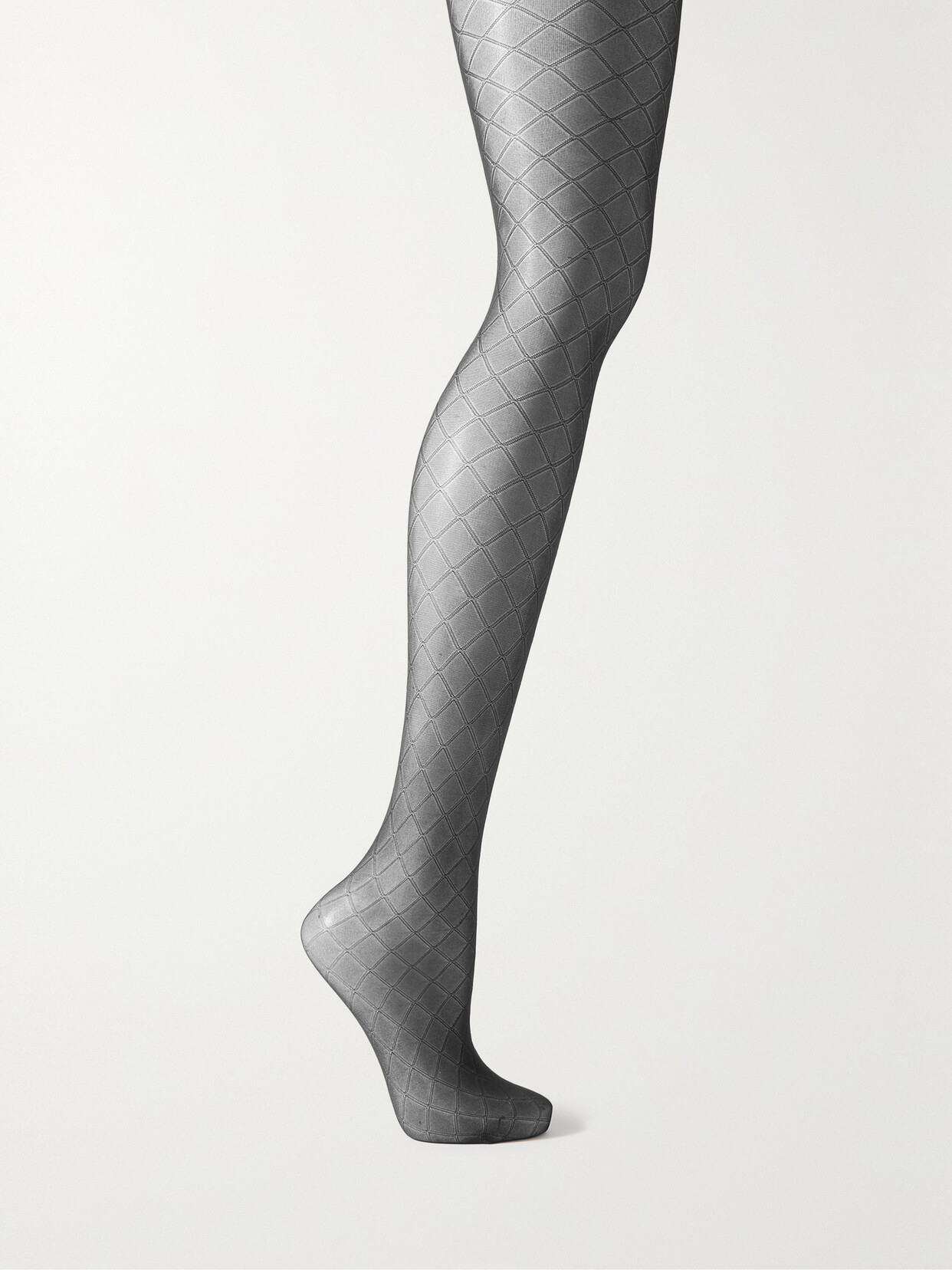 Wolford - + N°21 Liza 20 Denier Checked Tights - Black