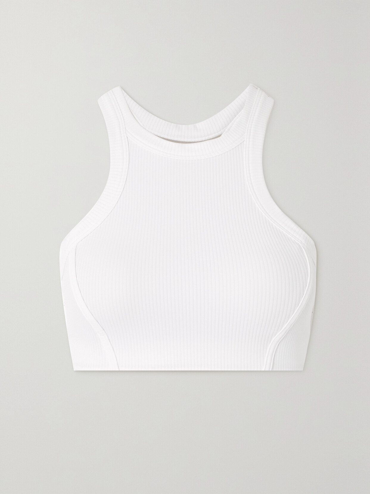 lululemon - Ribbed High-neck Nulu Sports Bra - White