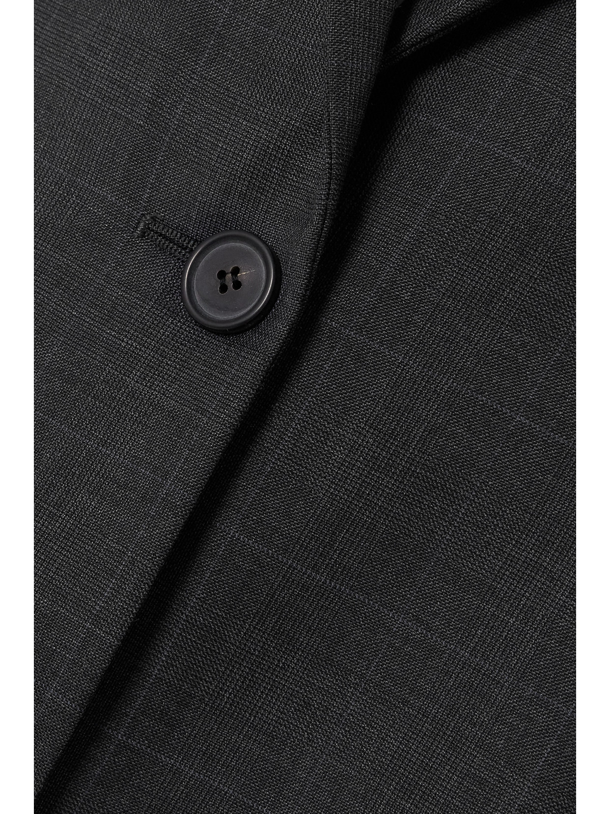 Halfboy Oversized Checked Merino Wool Blazer In Gray