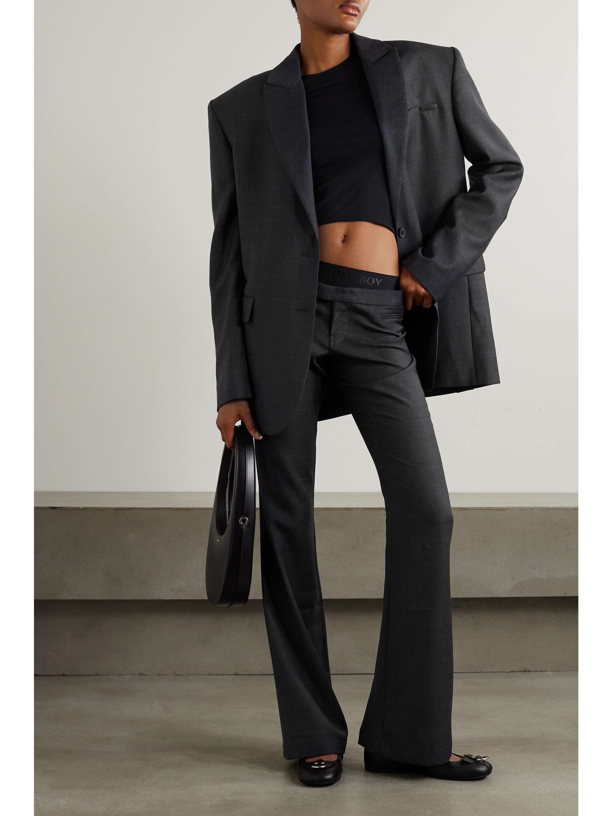 HALFBOY Oversized checked merino wool blazer | NET-A-PORTER HALFBOY Oversized checked merino wool blazer | NET-A-PORTER