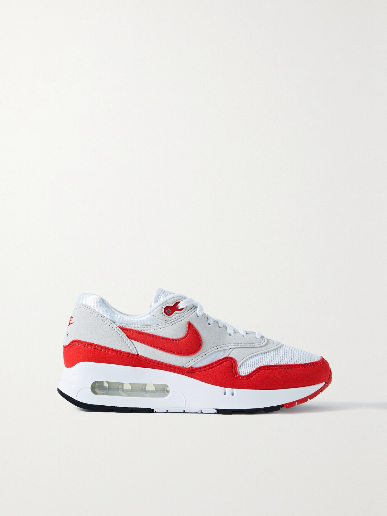 Nike - Air Max 86 Big Bubble Suede And Mesh Sneakers - White