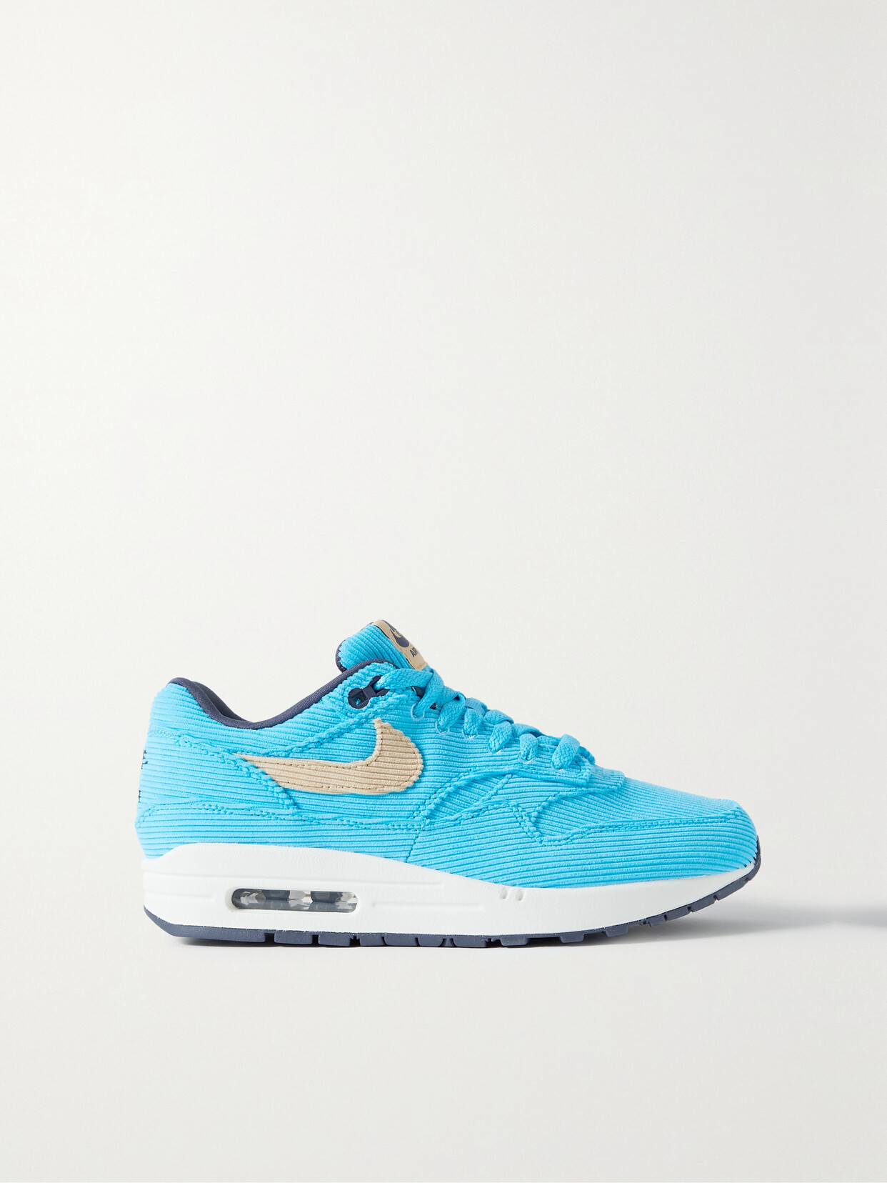 Nike - Air Max 1 Corduroy Sneakers - Blue