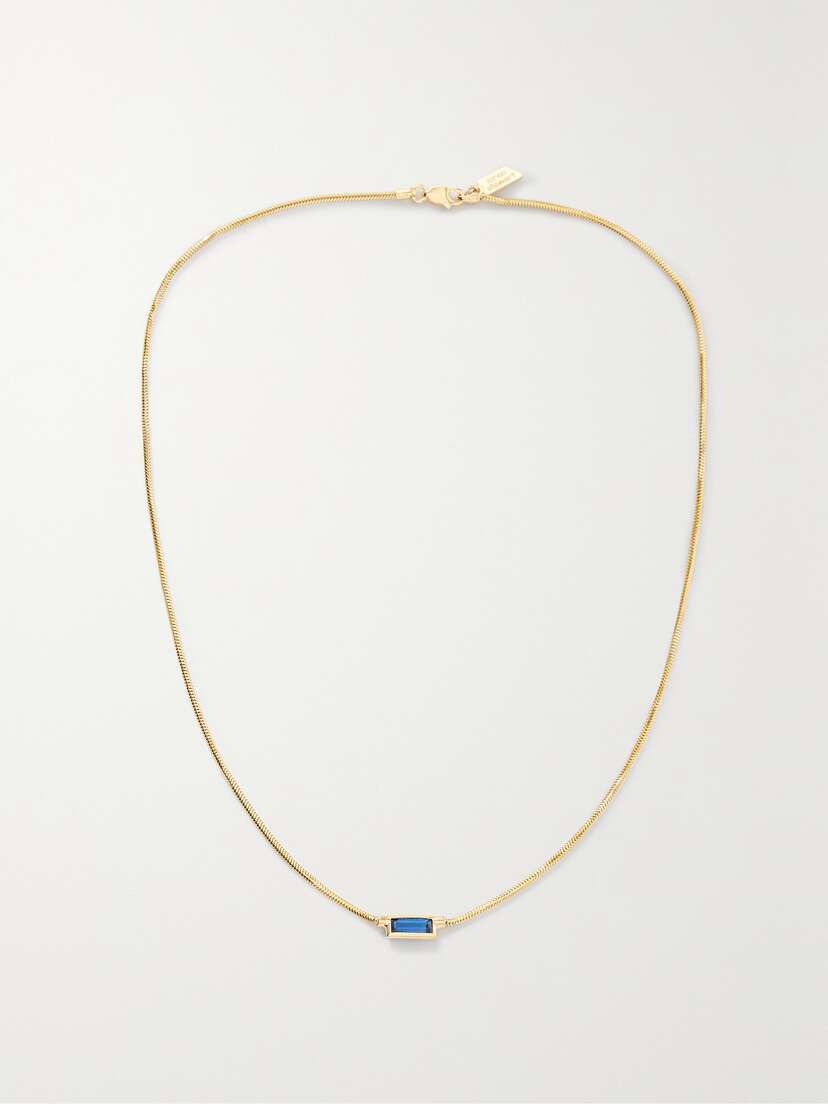 Loren Stewart 14-karat  Kyanite Necklace