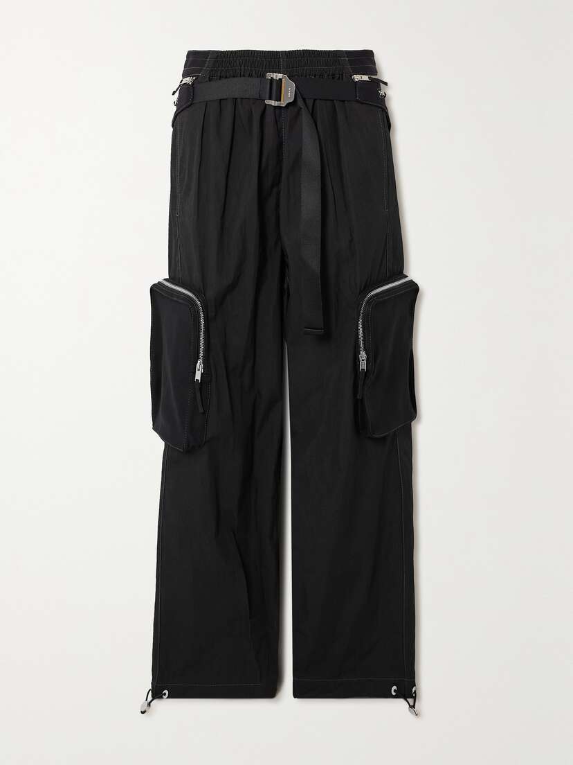 Dion Lee Belt Bag Organic Cotton-blend Cargo Pants