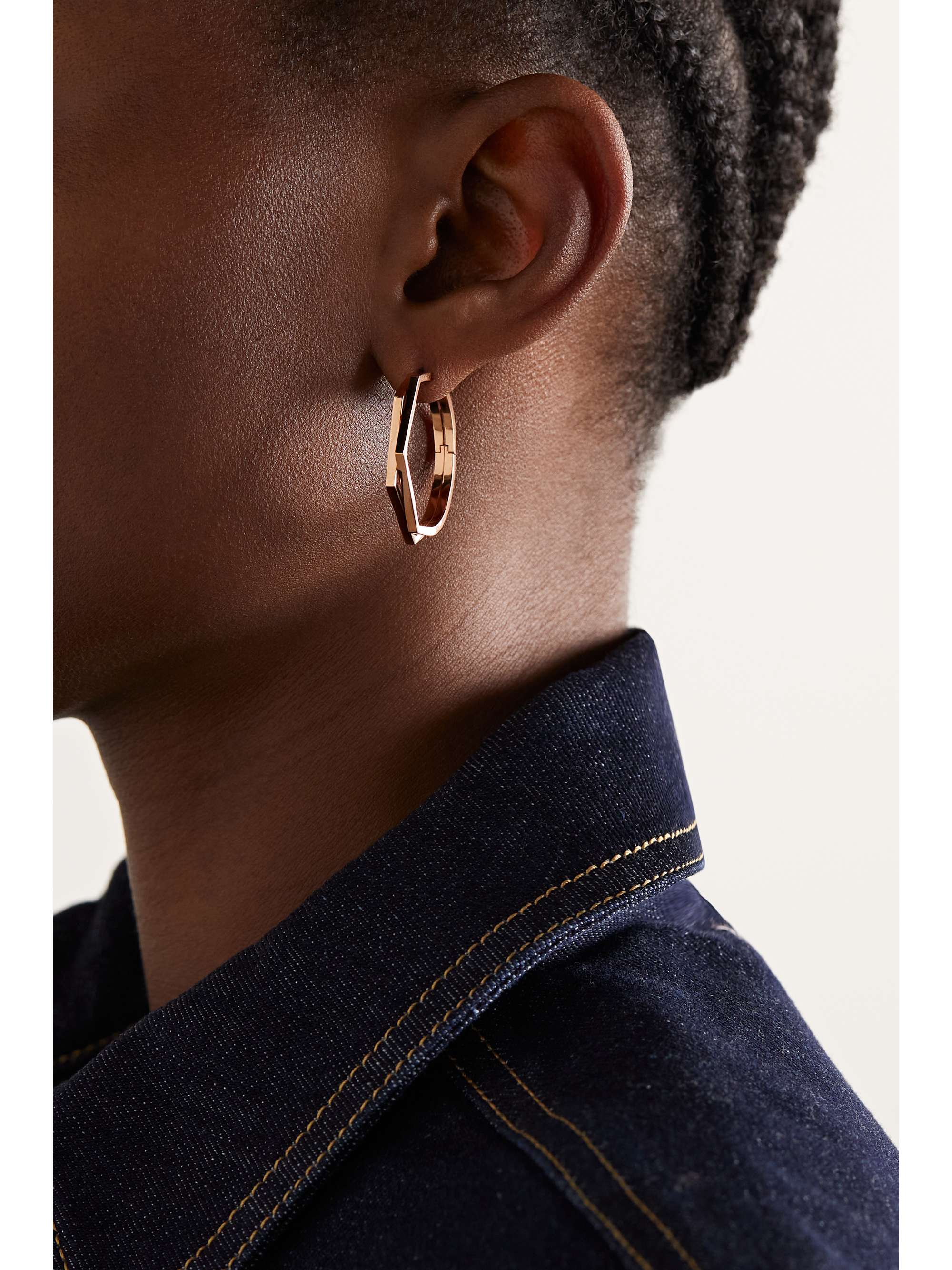 Buy Louis Vuitton Essential V Hoops Earrings at