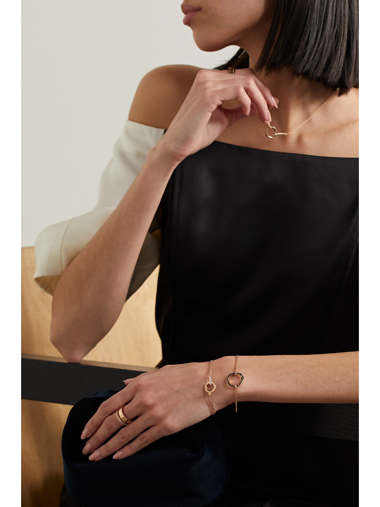 Repossi Berbère Module 18-karat Rose Gold Diamond Bracelet In Gold
