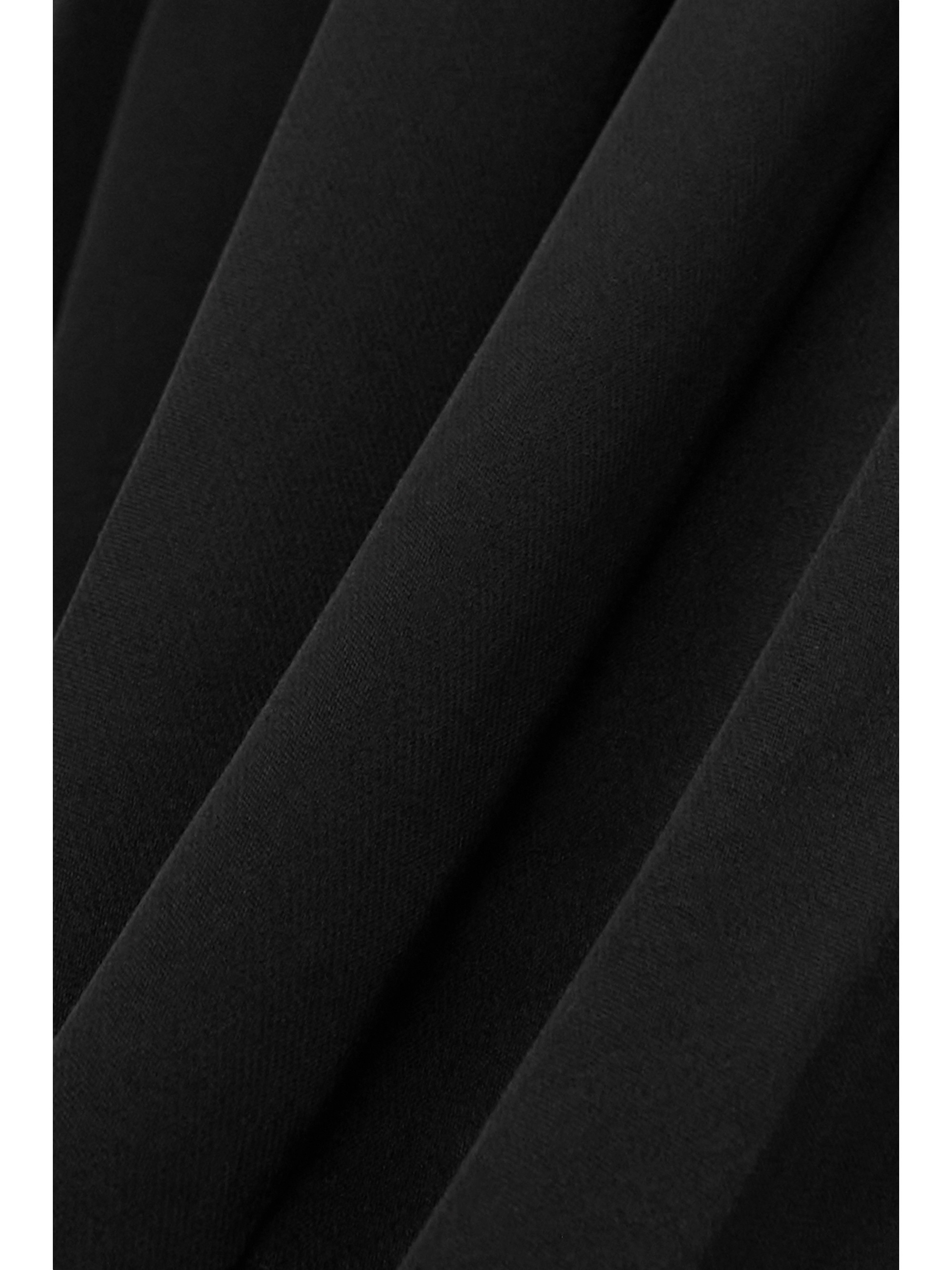 Wardrobe.NYC Gathered silk-voile maxi dress thumbnail