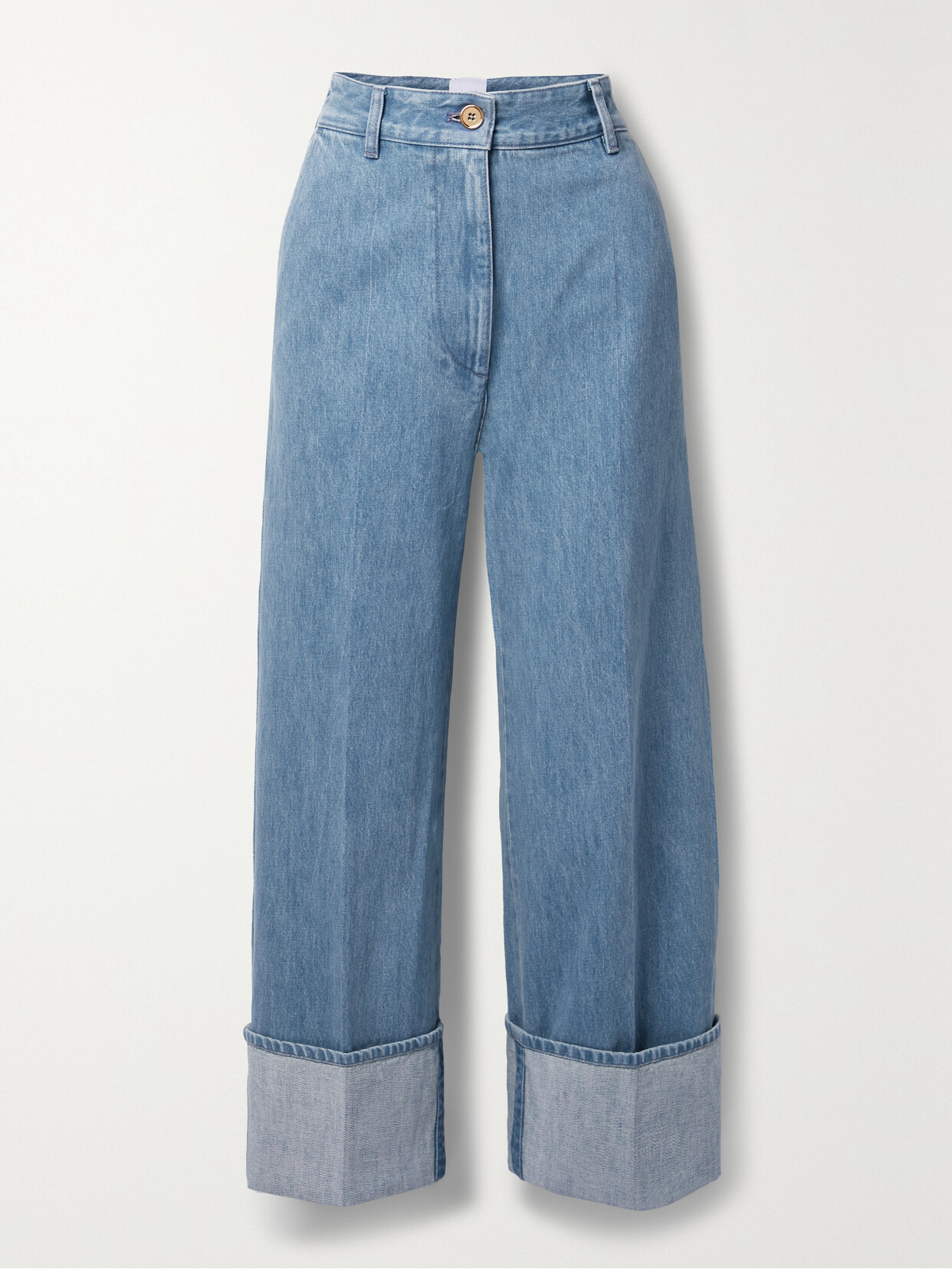 Patou - Mid-rise Straight-leg Jeans - Blue