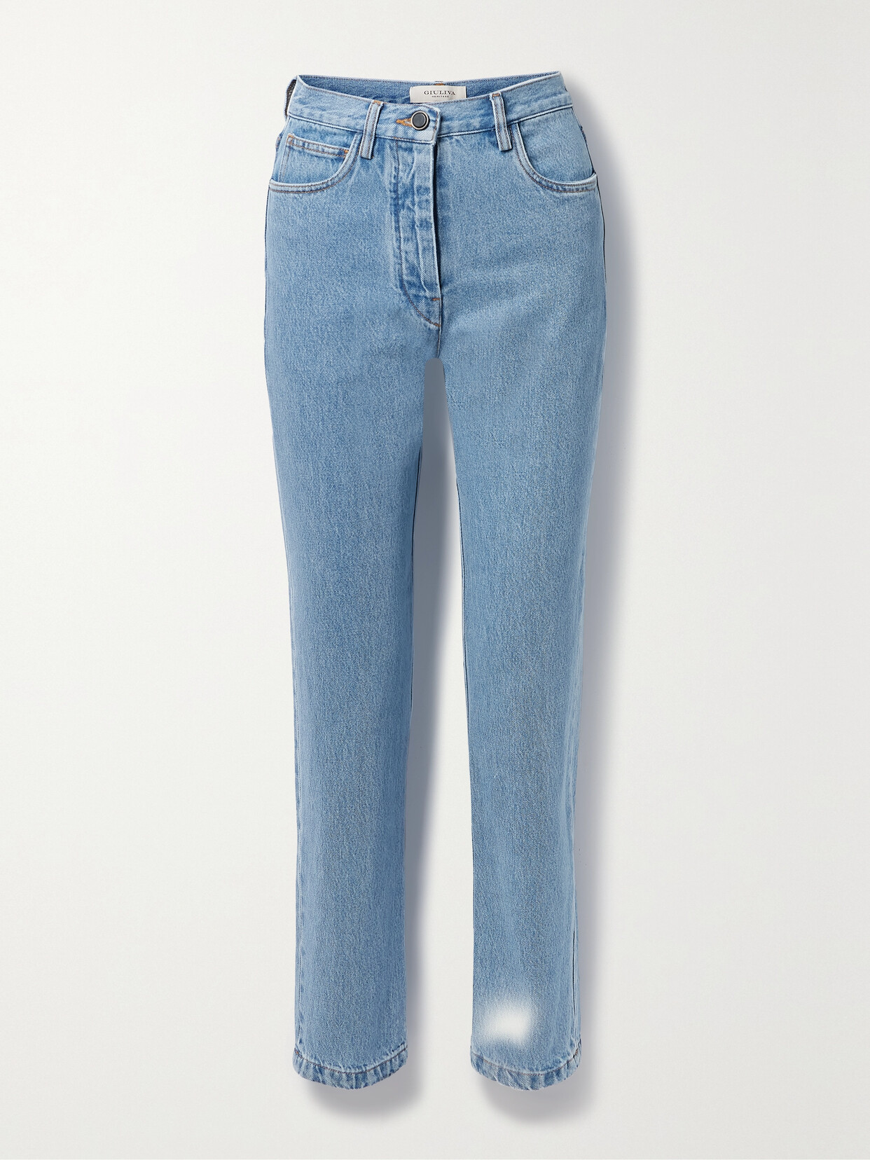 Giuliva Heritage - The Dan High-rise Straight-leg Jeans - Blue