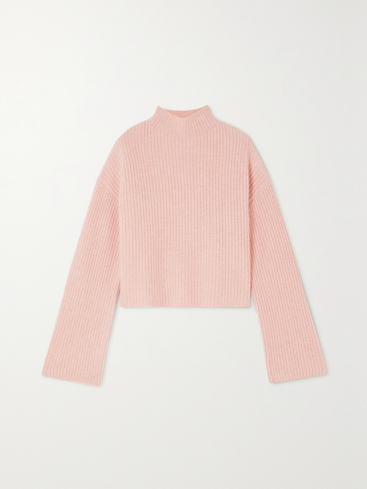 LOULOU STUDIO - + Net Sustain Faro Ribbed Cashmere Sweater - Pink