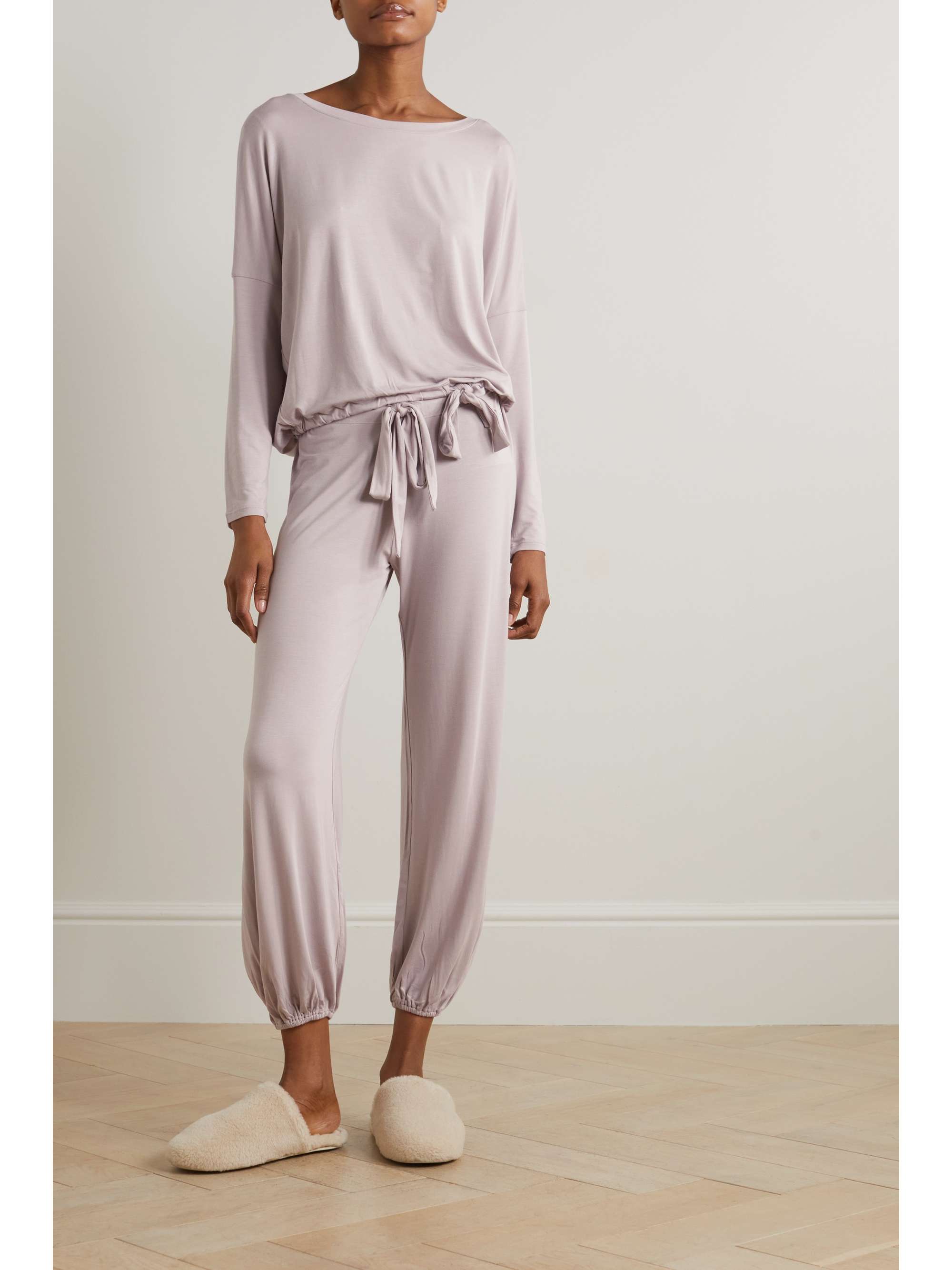 EBERJEY Gisele stretch-modal pajama set
