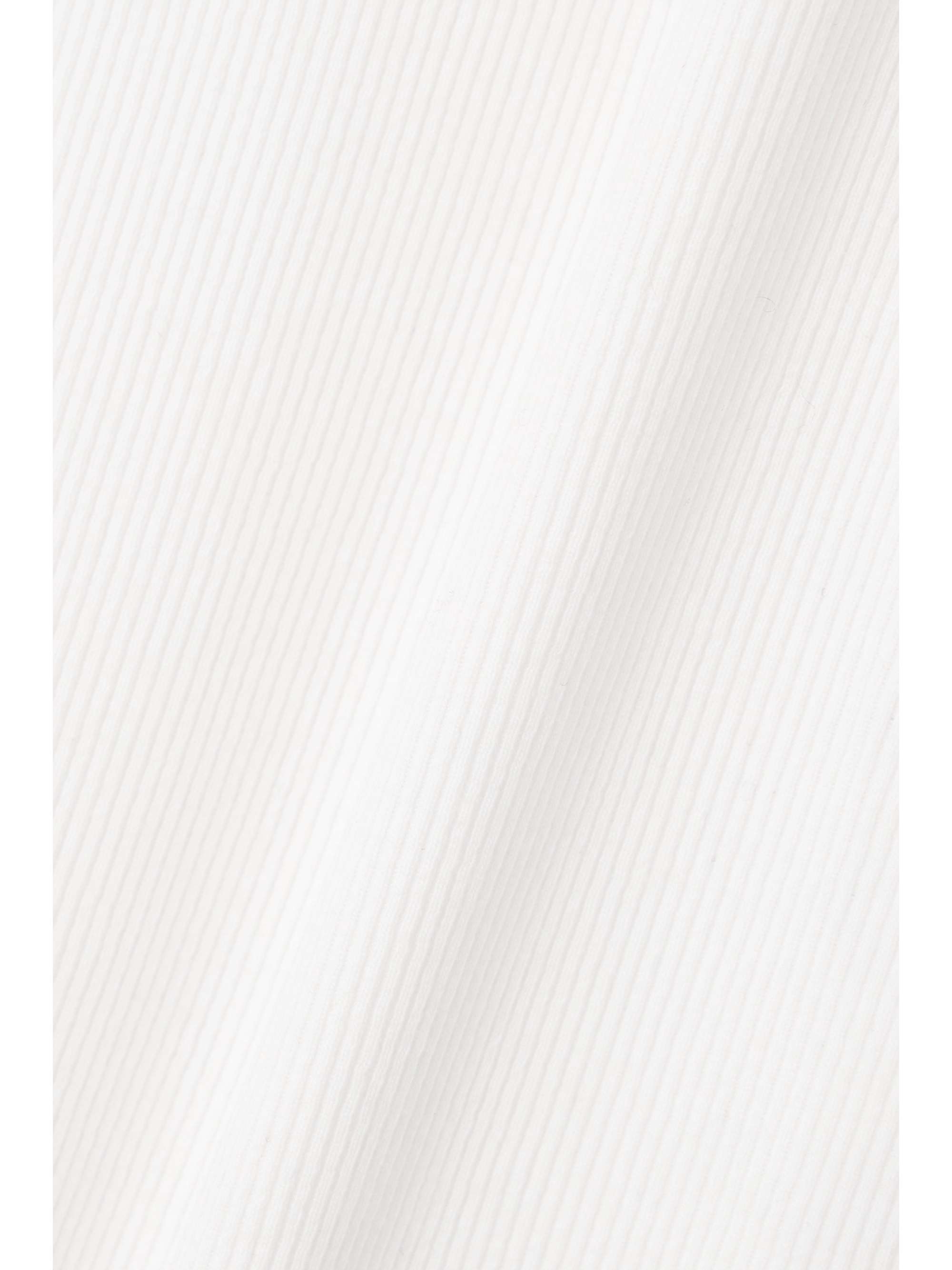 ANINE BING Eva ribbed organic cotton-blend tank
