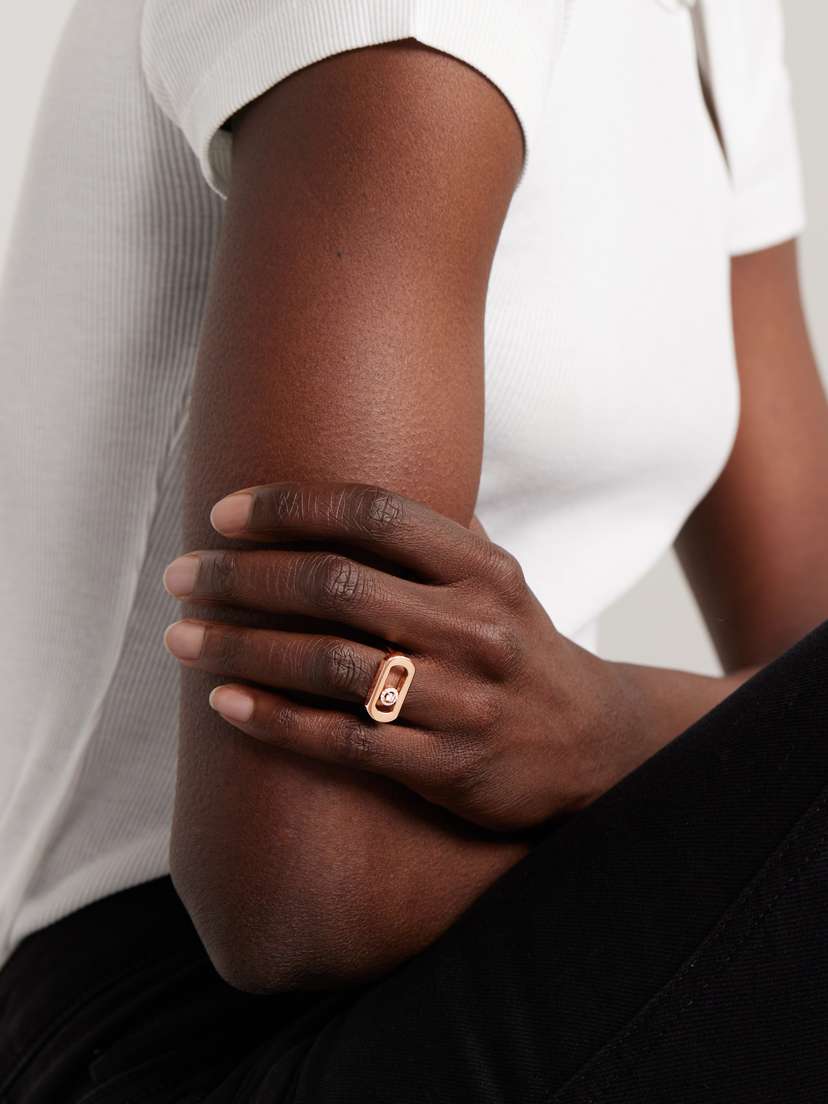 Messika So Move 18-karat Rose Gold Diamond Ring | Thumbnail 2 Messika So Move 18-karat Rose Gold Diamond Ring | Thumbnail 2