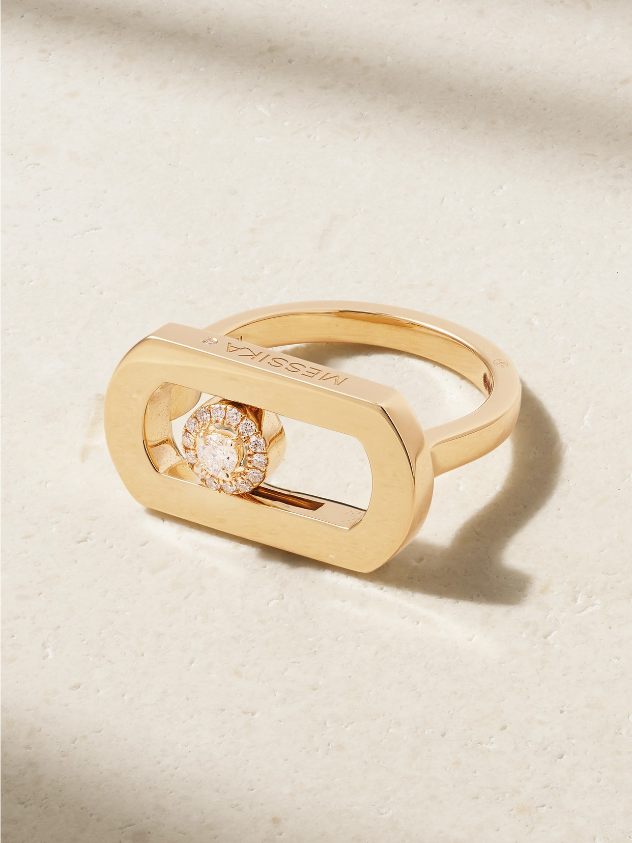Messika So Move 18-karat Gold Diamond Ring