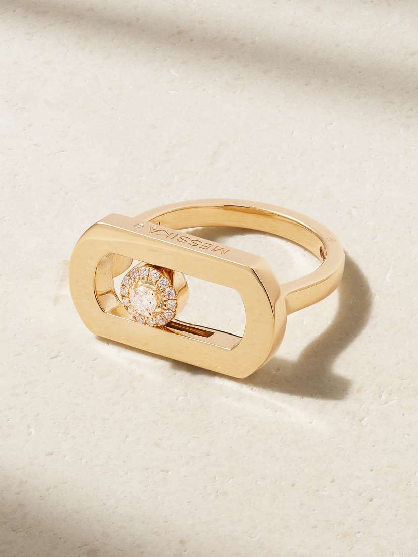 Messika So Move 18-karat Gold Diamond Ring