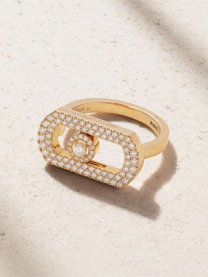 Messika So Move 18-karat Rose Gold Diamond Ring | Thumbnail 7 Messika So Move 18-karat Rose Gold Diamond Ring | Thumbnail 7