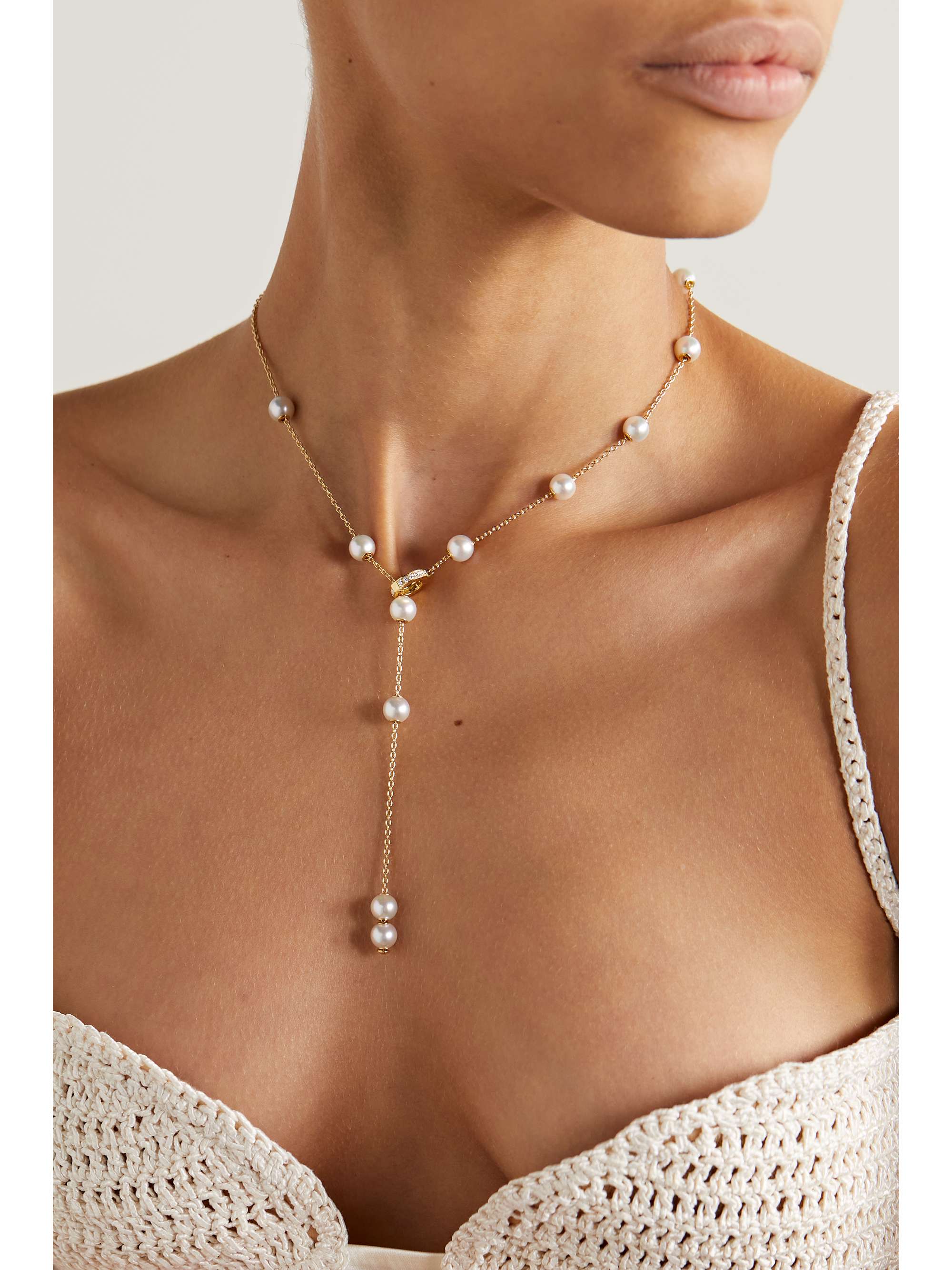 Mikimoto pearl necklace hotsell