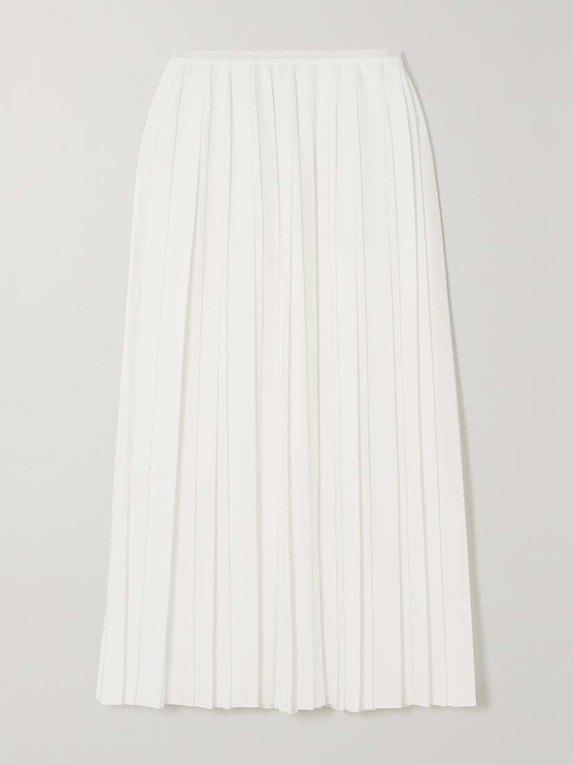 Purdey Pleated Jersey Tennis Skirt -  - x large