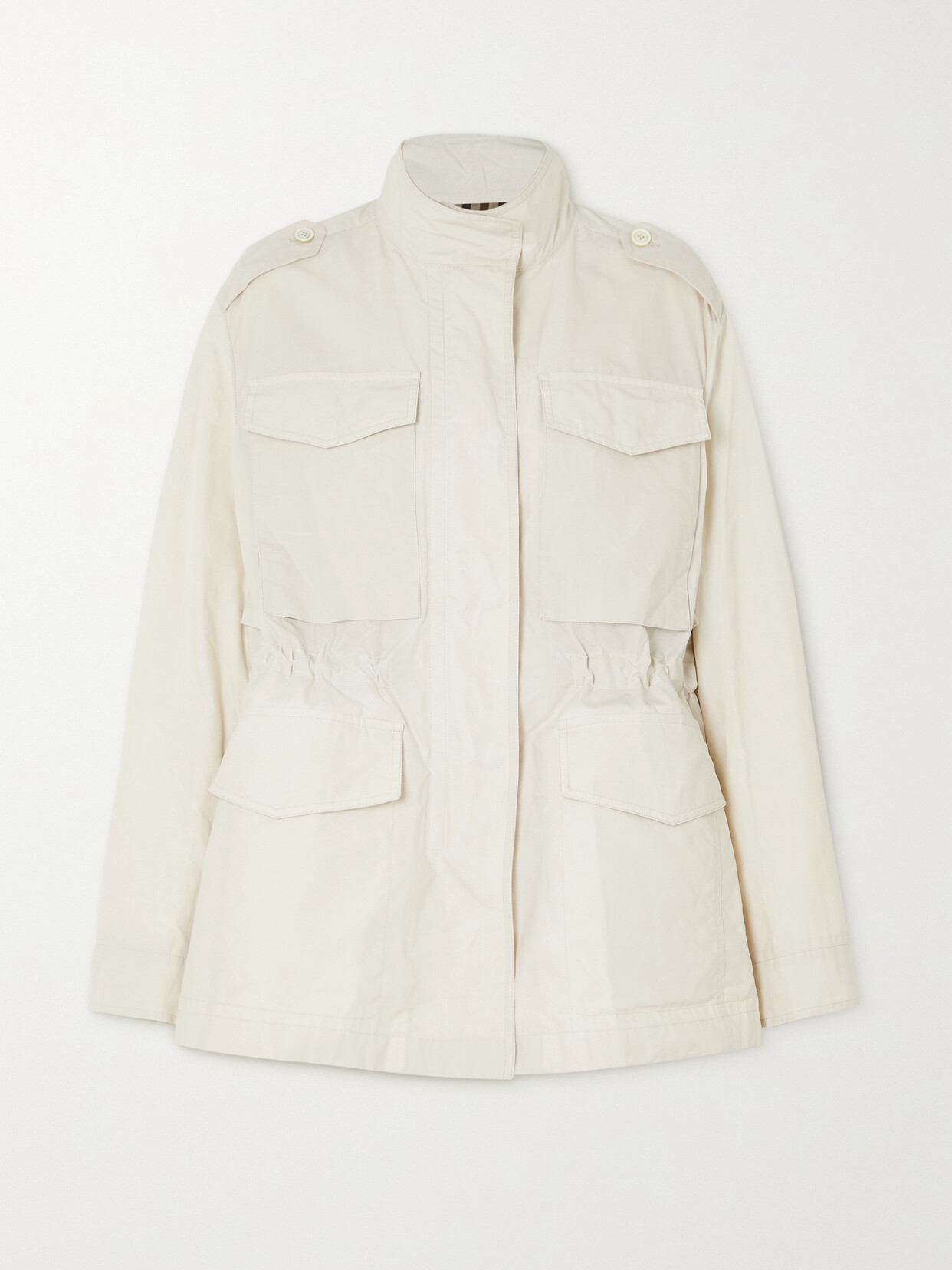 Purdey The Field Cotton Jacket In Brown