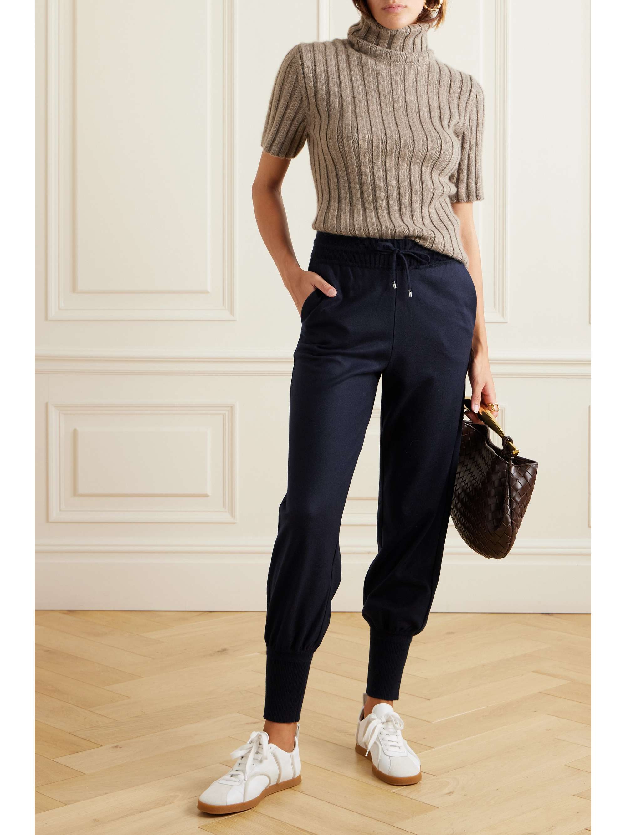 LORO PIANA Darhan cashmere track pants | NET-A-PORTER