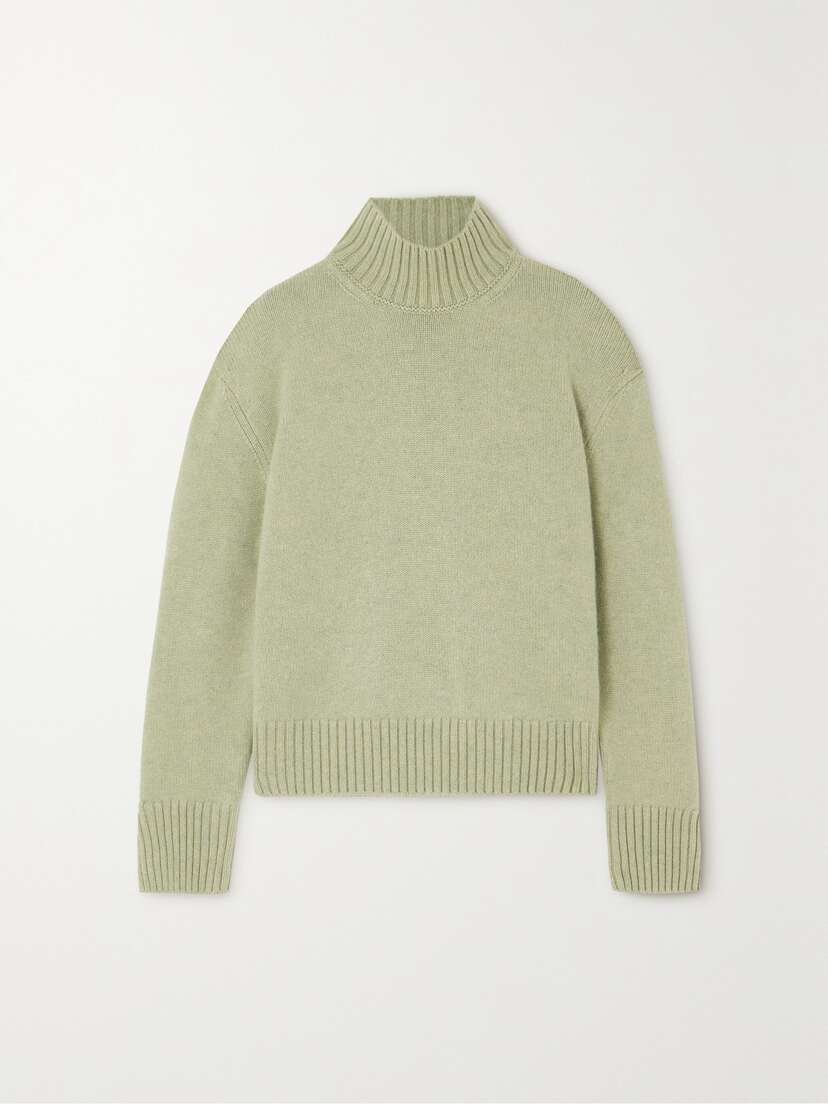Loro Piana Parksville Cashmere Turtleneck Sweater