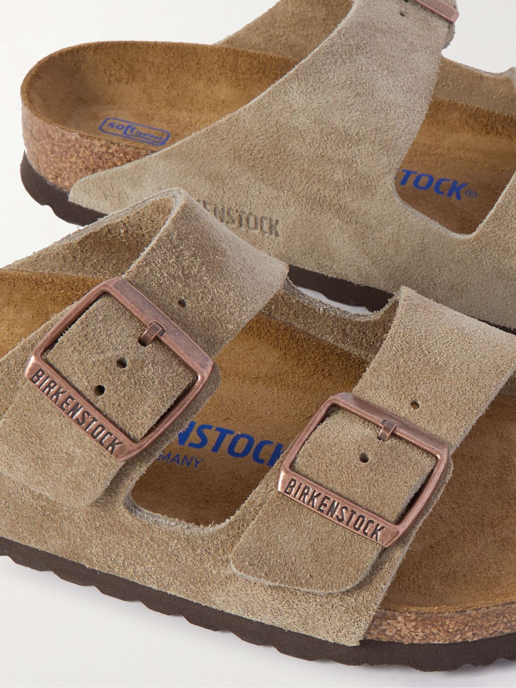 BIRKENSTOCK Sandales en daim Arizona