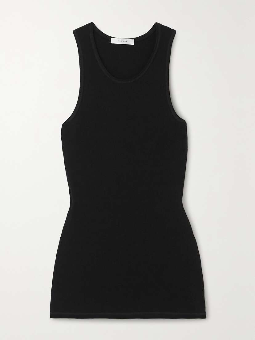 The Row Halu Ribbed Stretch-jersey Tank - x large