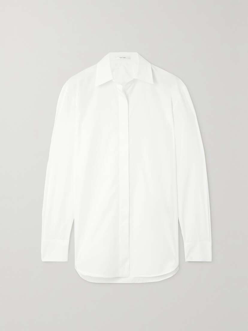 The Row Derica Cotton-blend Shirt