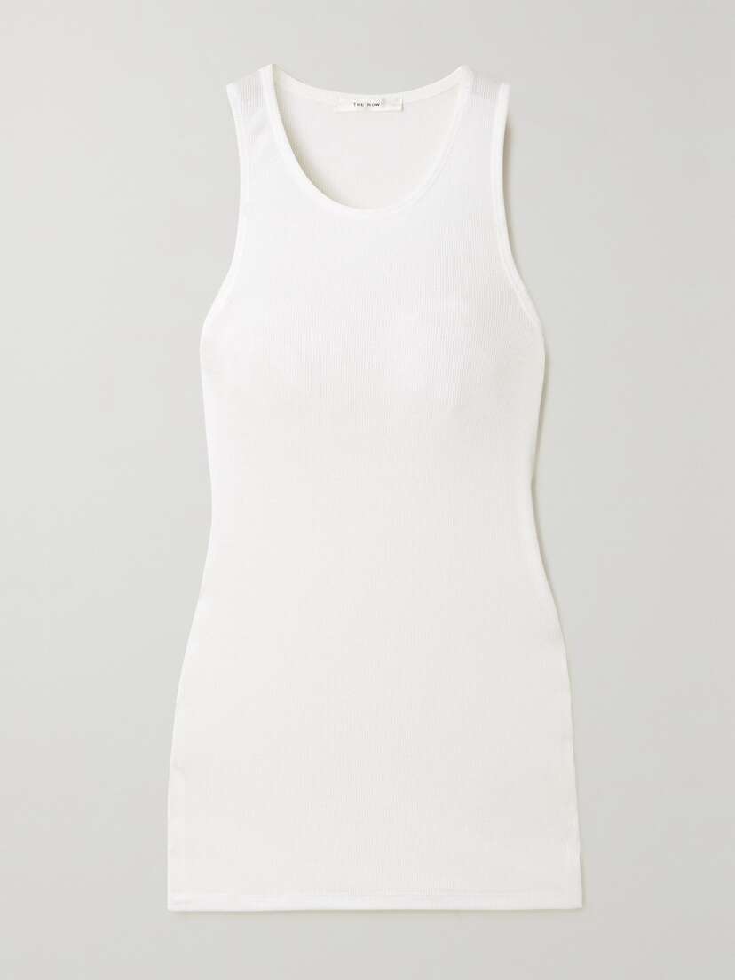 The Row Halu Ribbed Stretch-jersey Tank - x large