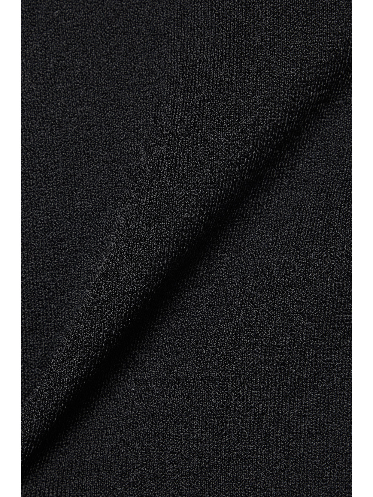 The Row Cauro Zip-front Polo Top In Black