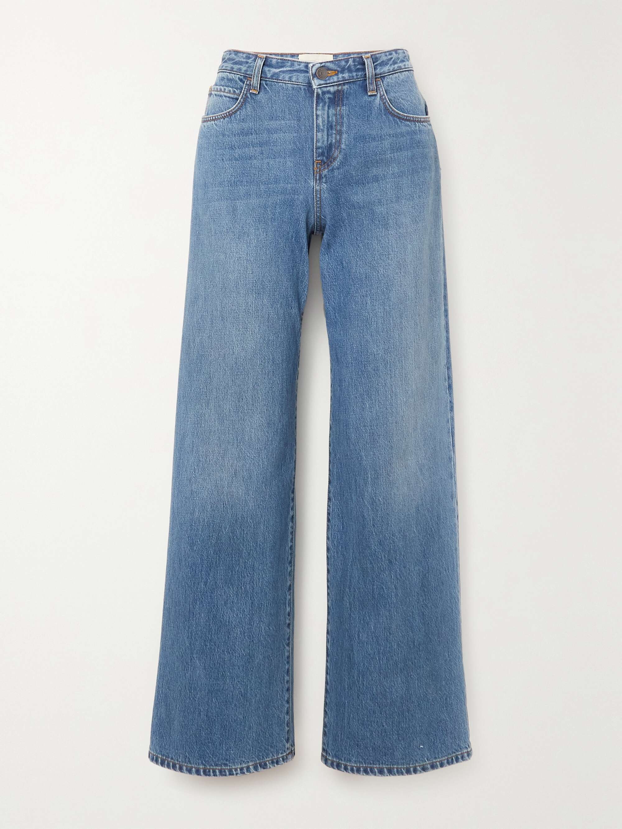 THE ROW Eglitta mid-rise straight-leg jeans | NET-A-PORTER