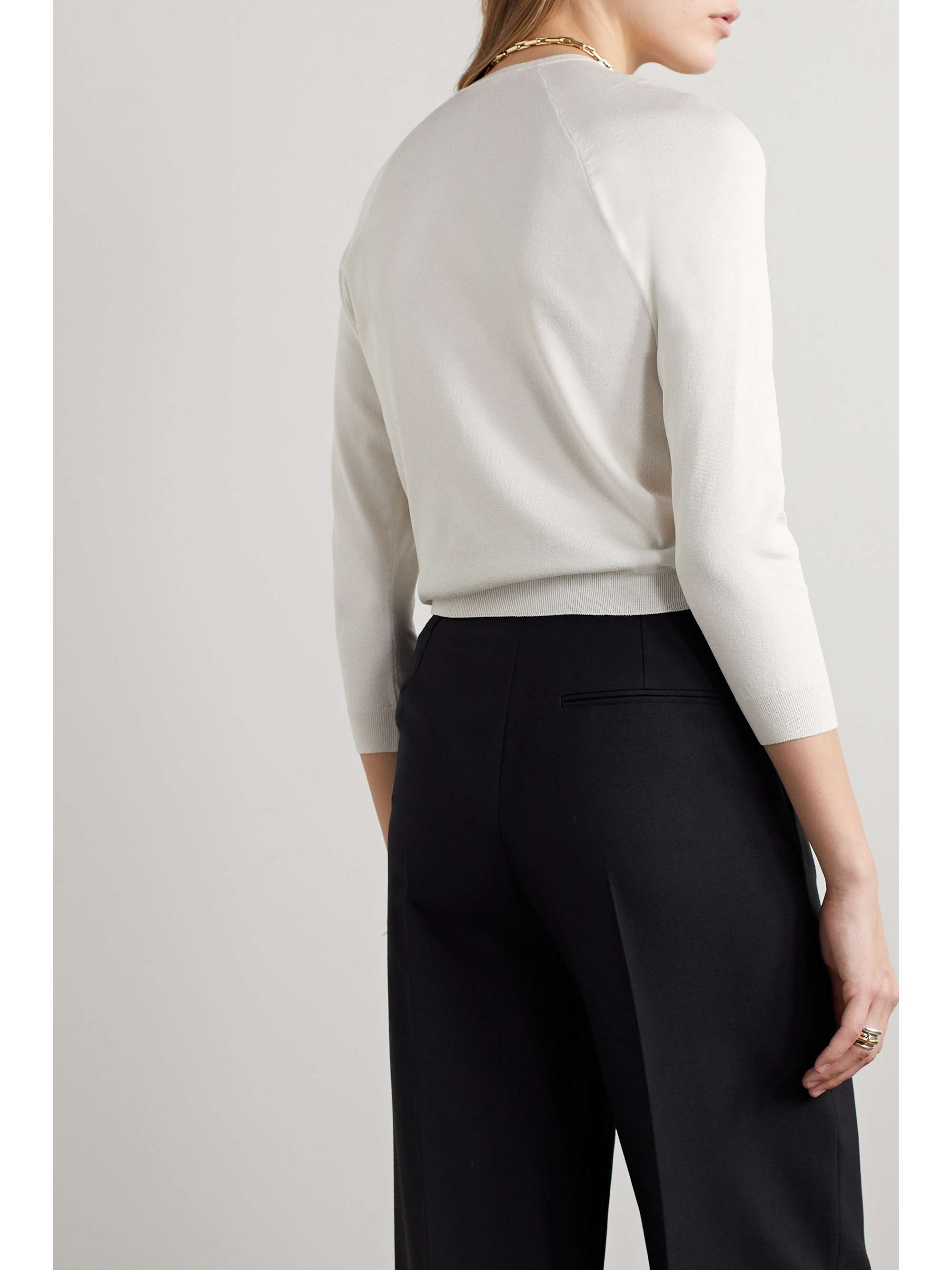 THE ROW Corin silk-blend sweater