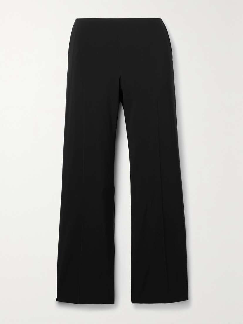 The Row Flame Cady Straight-leg Pants