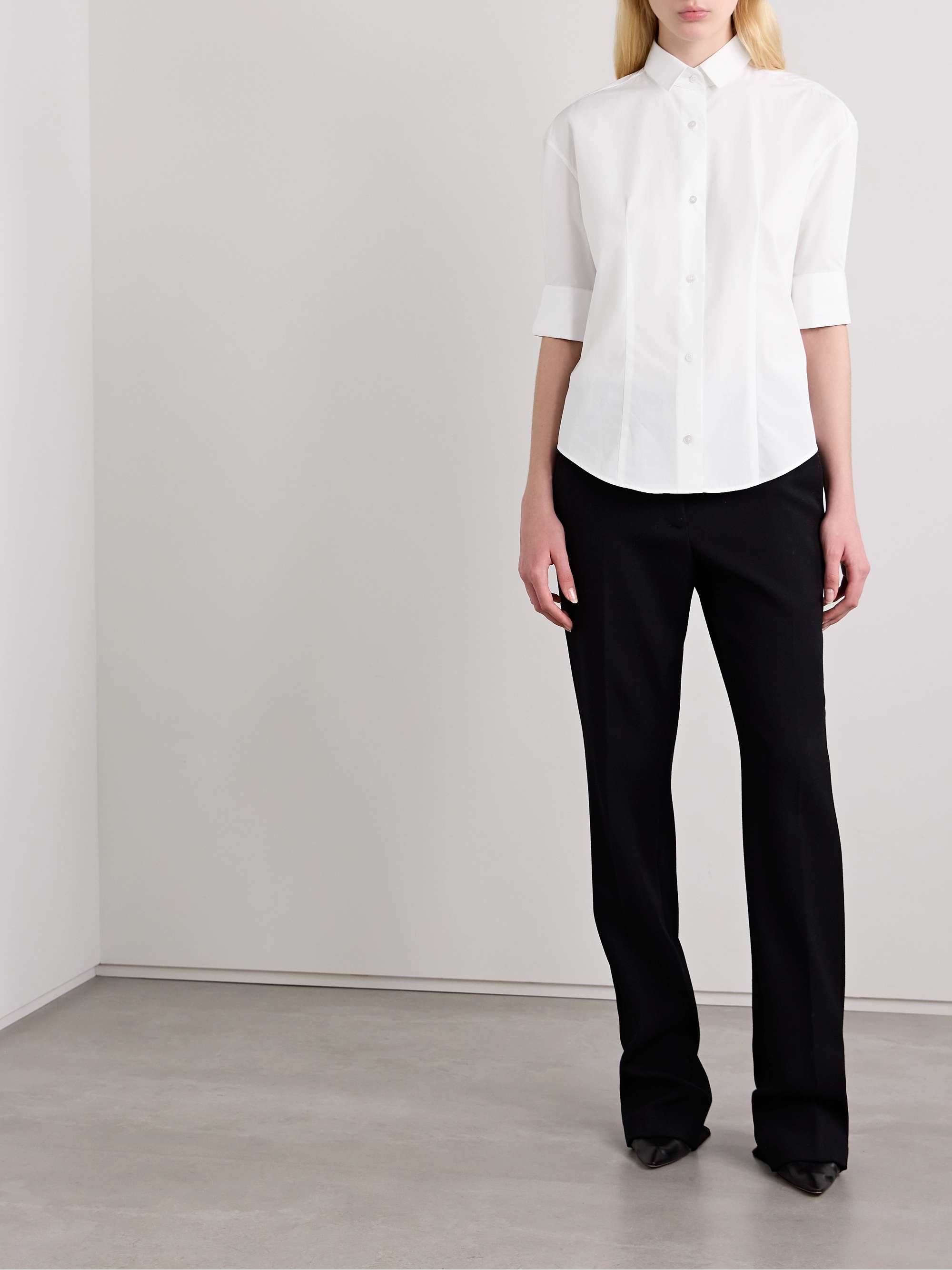 THE ROW Carpazi cotton-poplin shirt | NET-A-PORTER