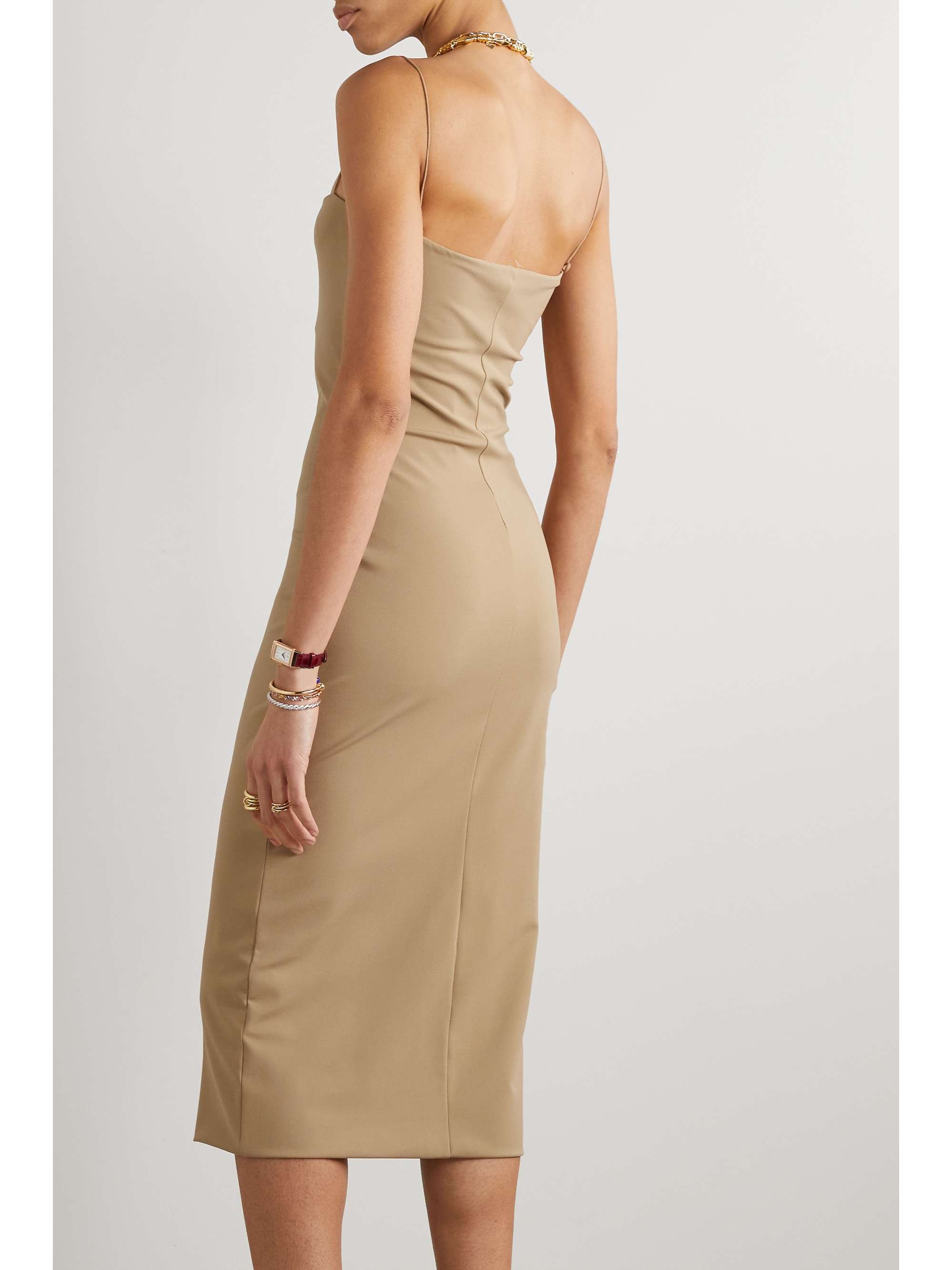 THE ROW Haku stretch-jersey midi dress