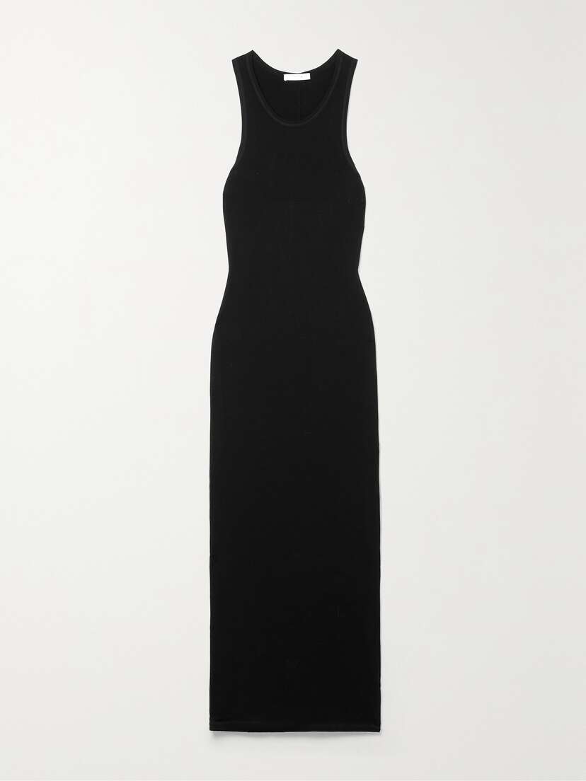 The Row Kean Stretch-jersey Midi Dress - x large