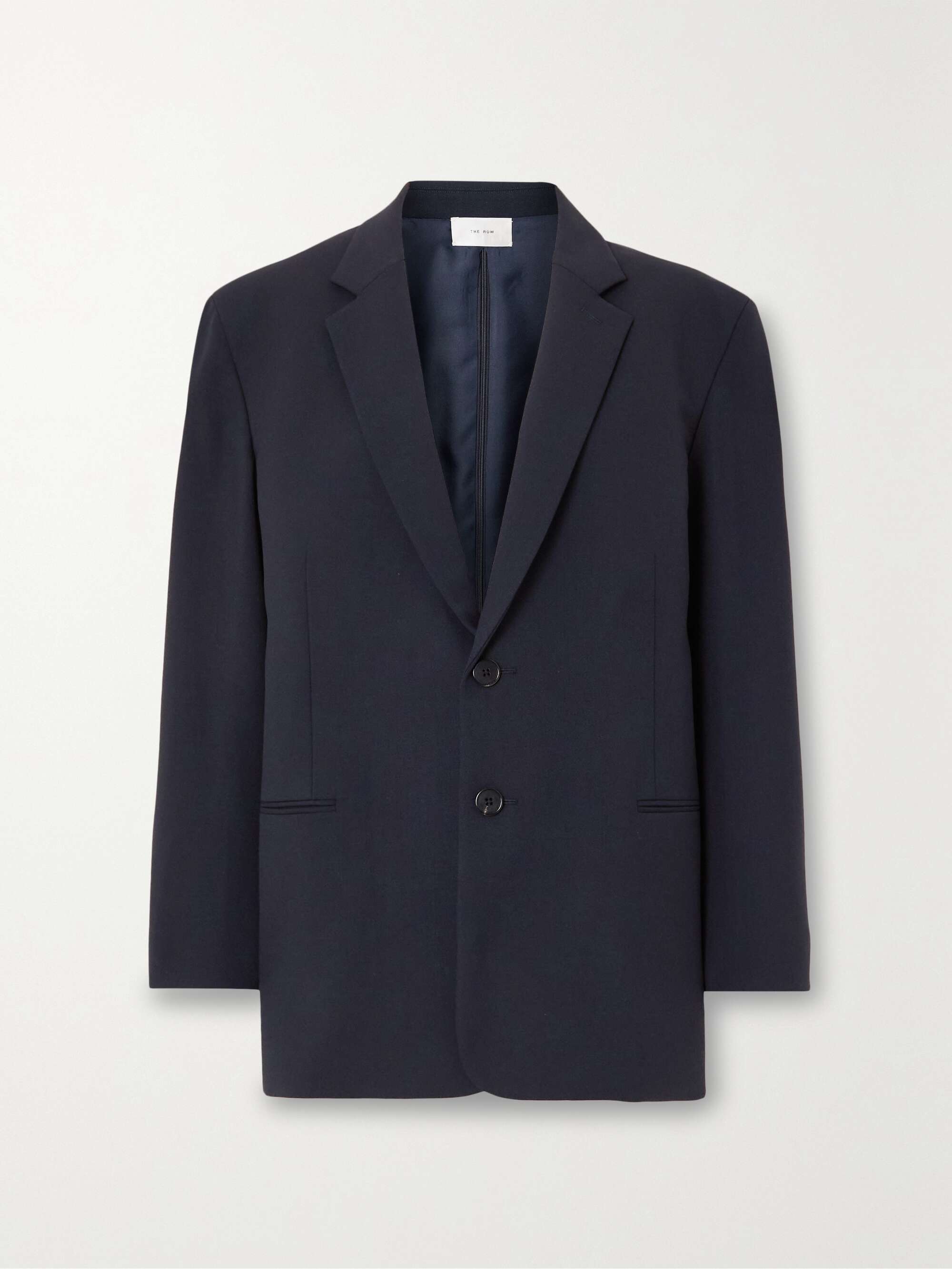 THE ROW Cochise oversized zip-detailed wool blazer | NET-A-PORTER