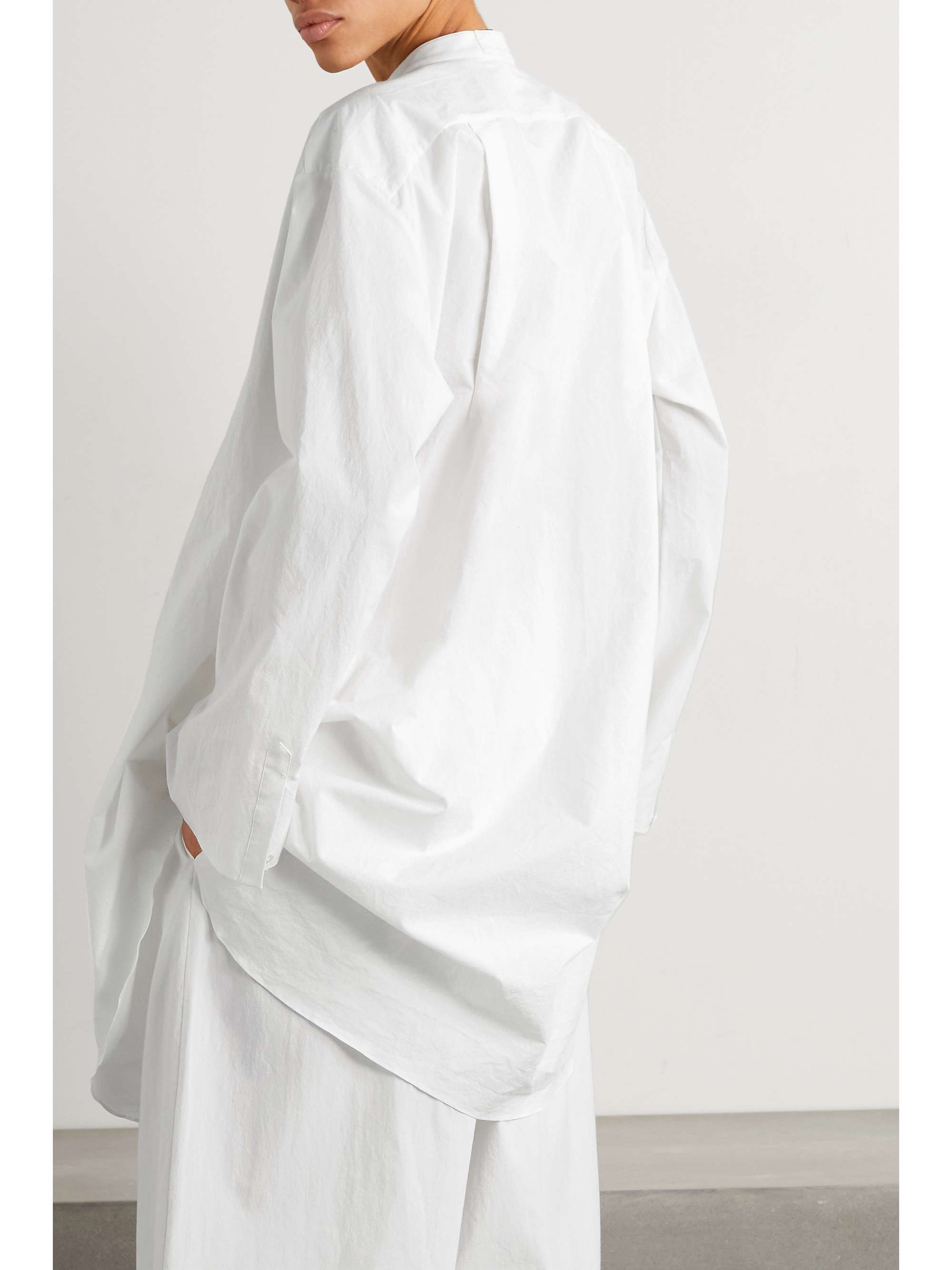 THE ROW Come cotton-poplin tunic