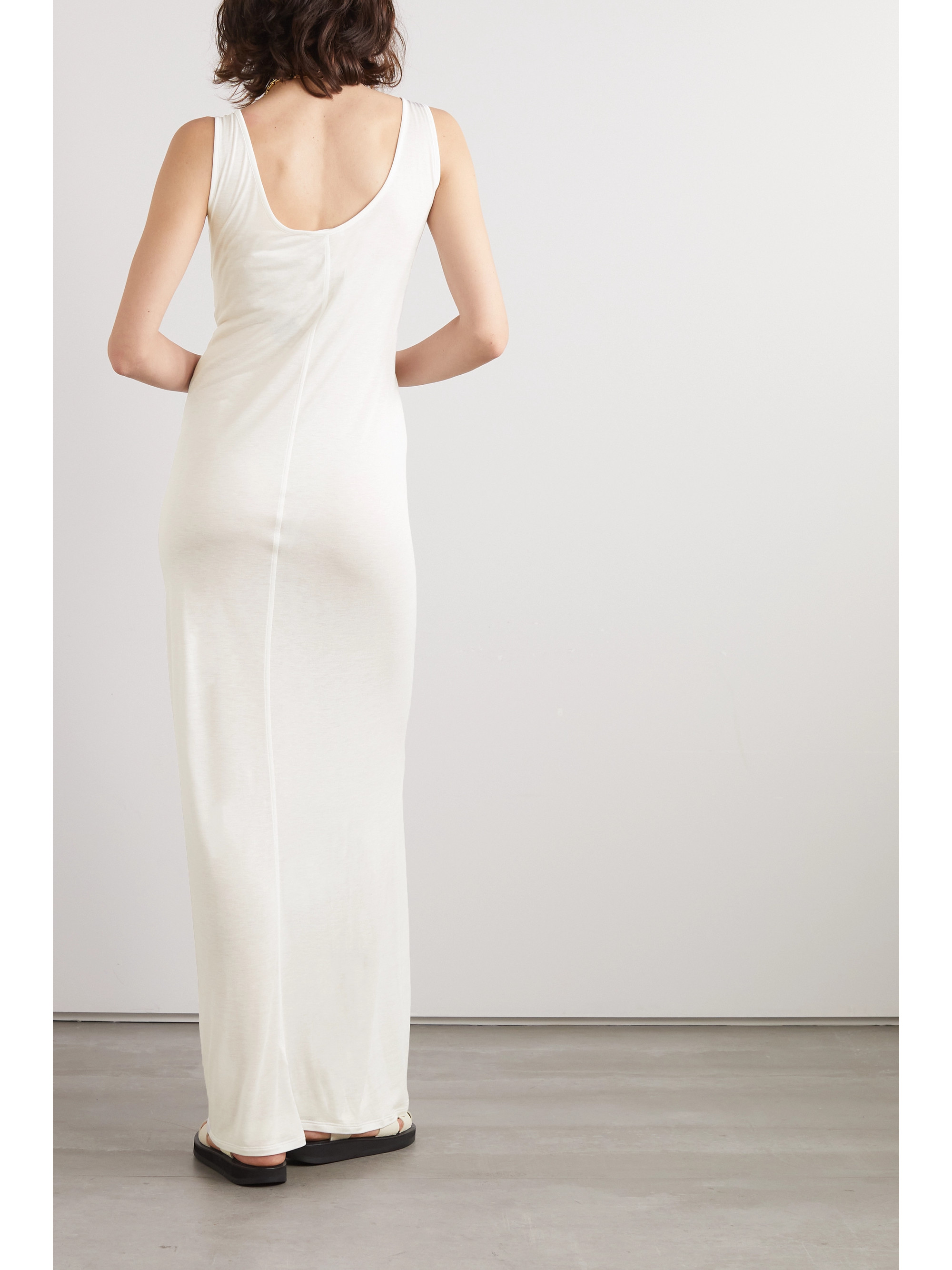 The Row Toman jersey midi dress