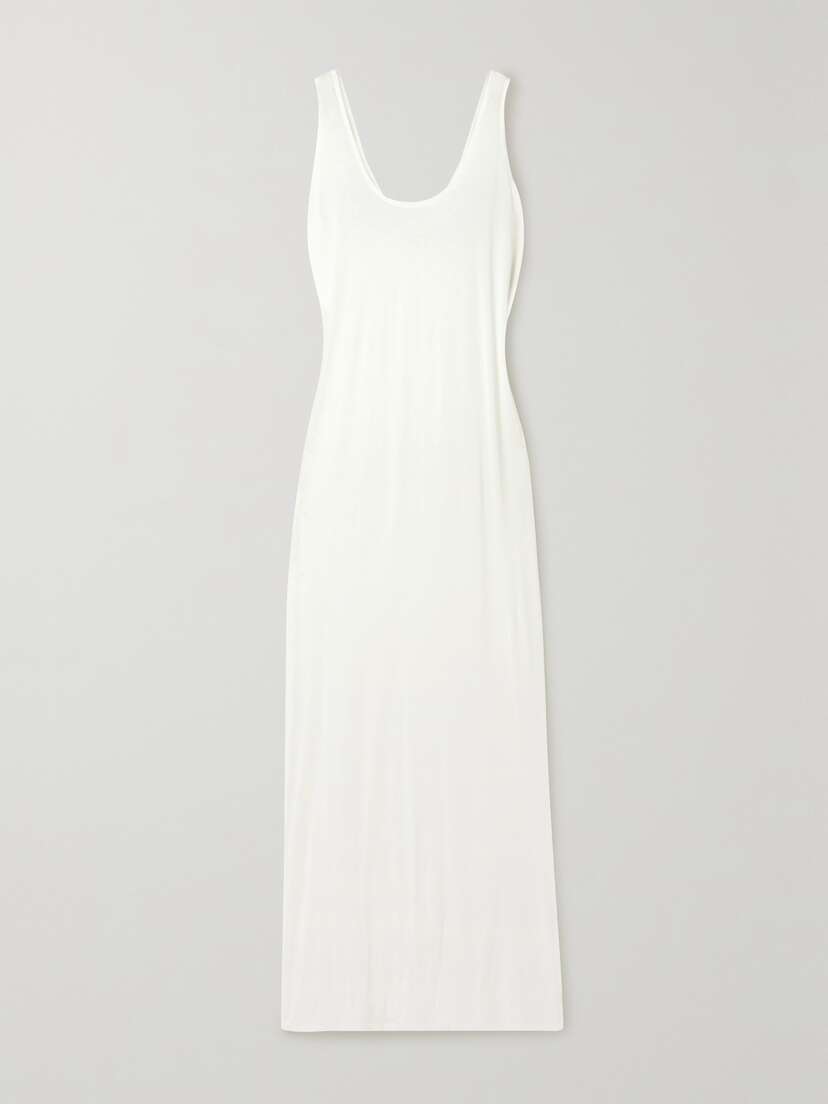 The Row Toman Jersey Midi Dress