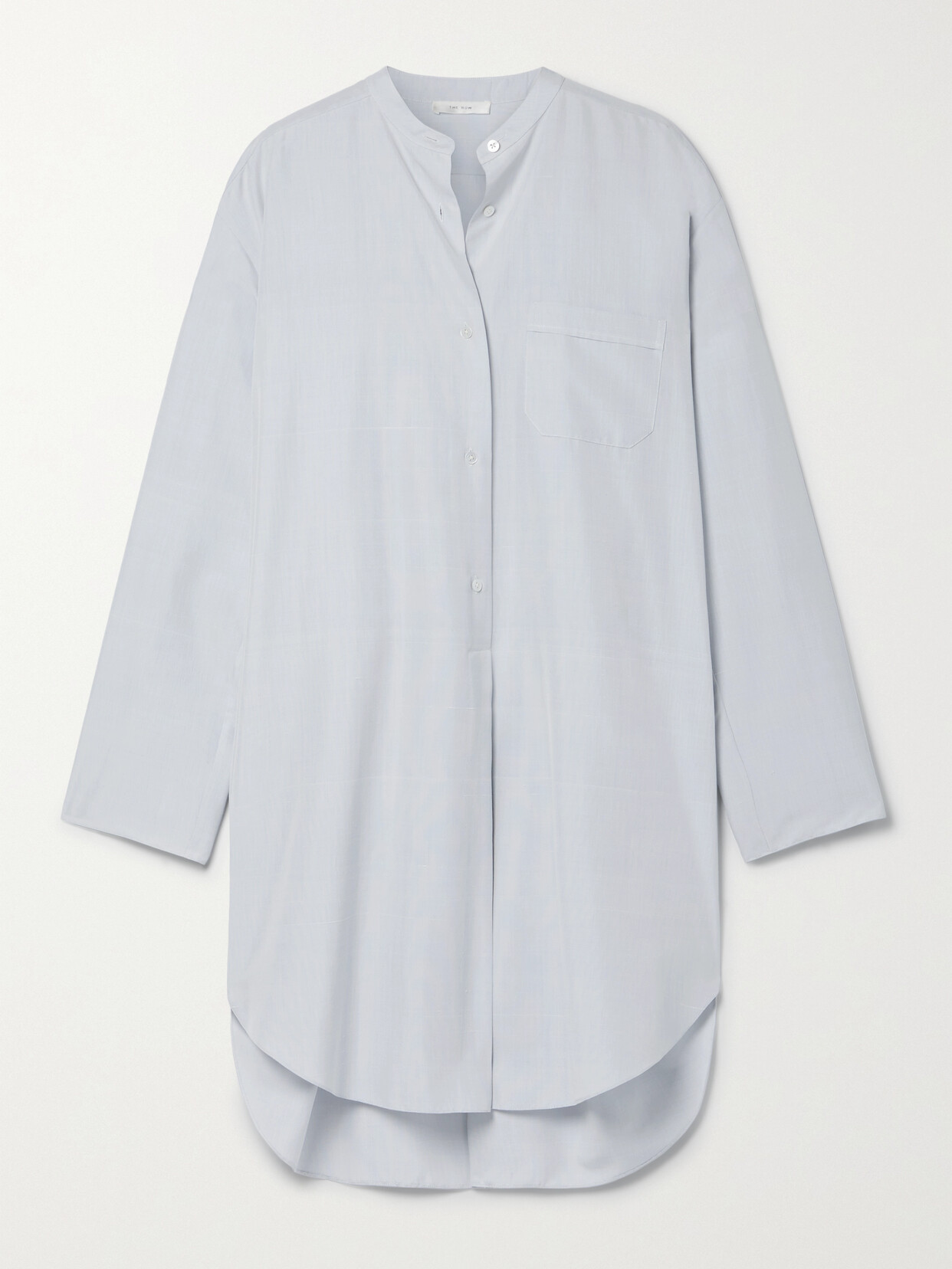 The Row Come Oversized Silk Tunic - White