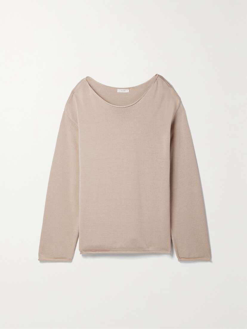 The Row Calas Oversized Cotton Sweater