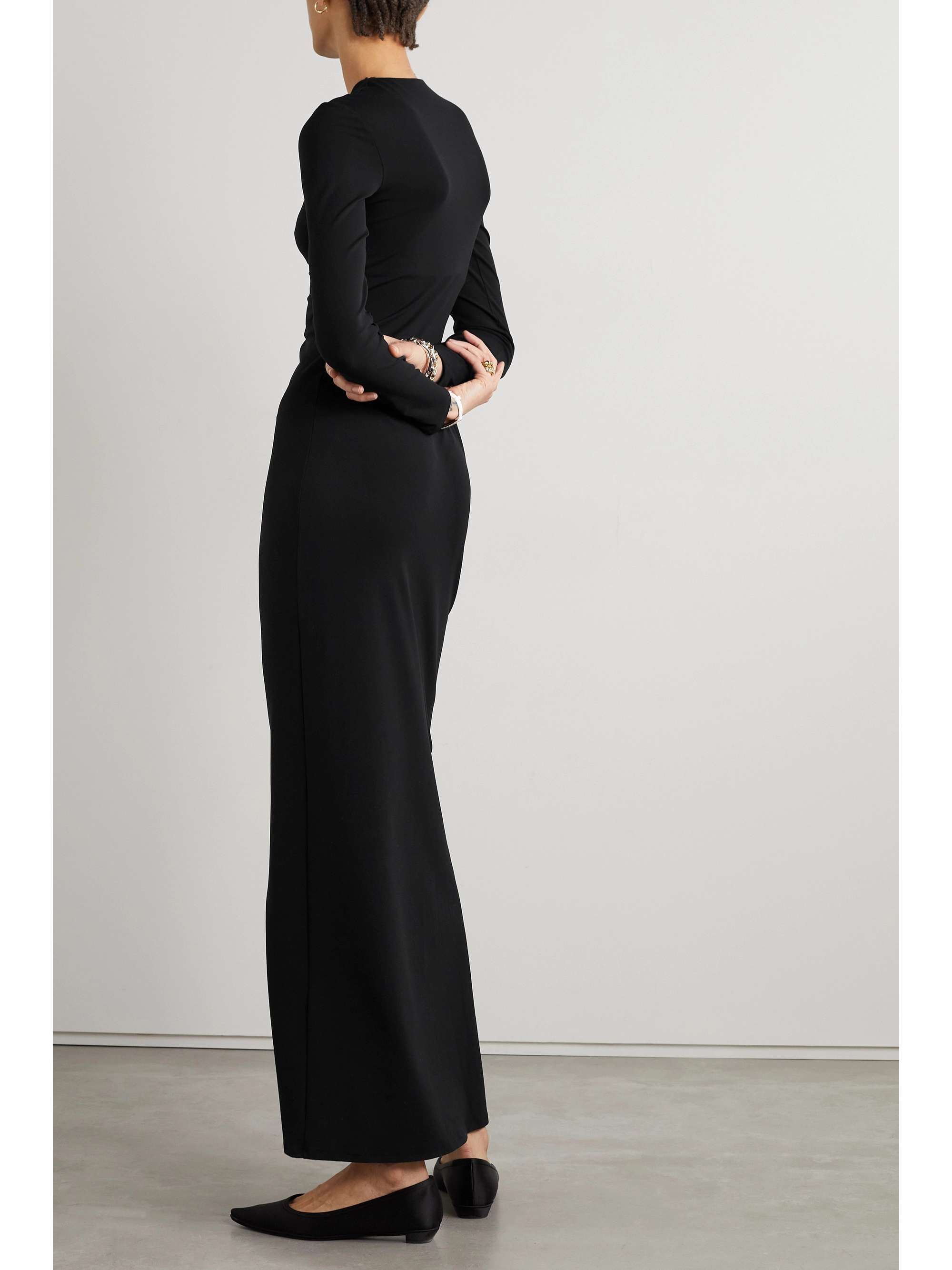 THE ROW Wai stretch-jersey maxi dress
