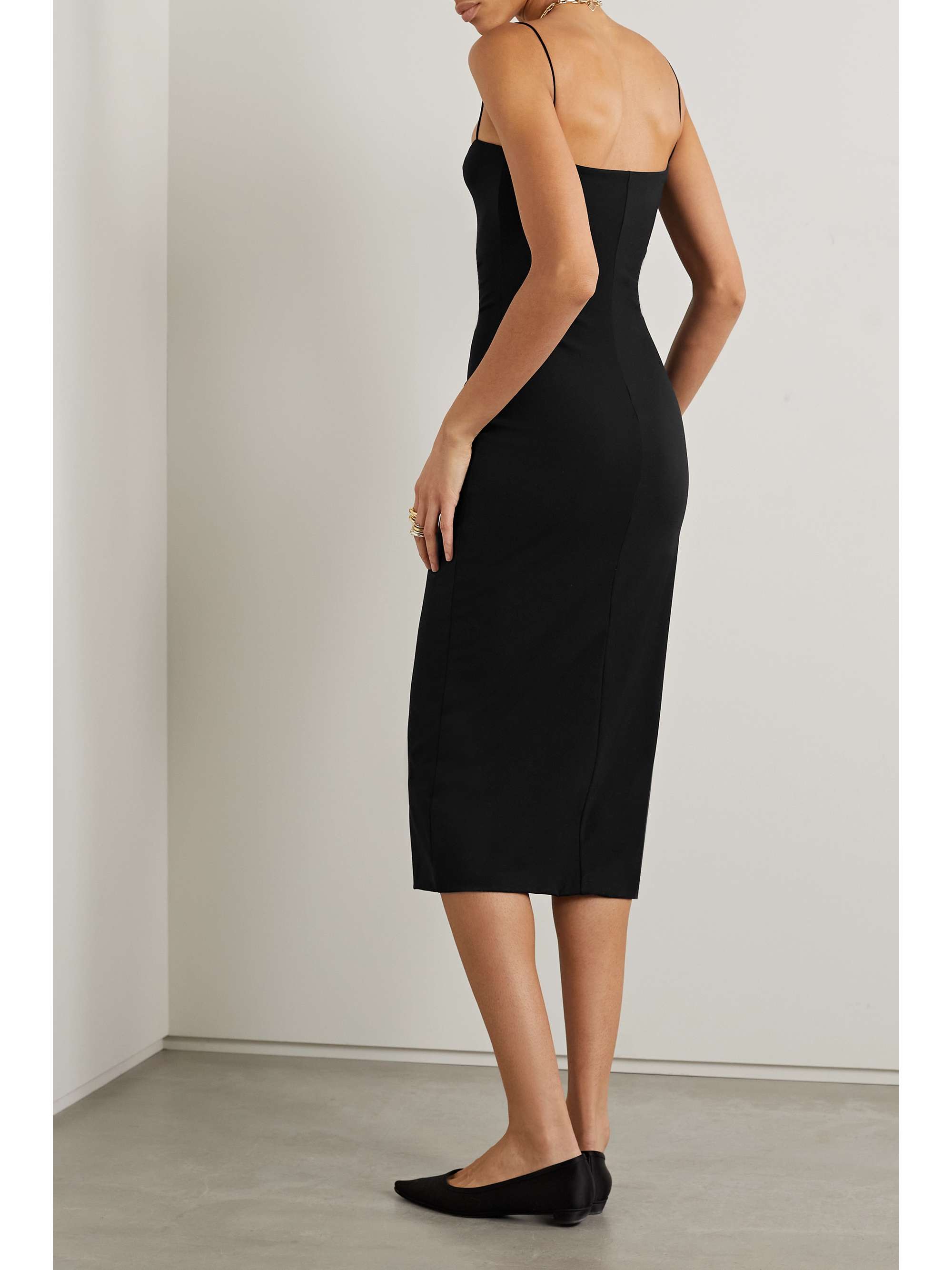 THE ROW Haku stretch-jersey midi dress