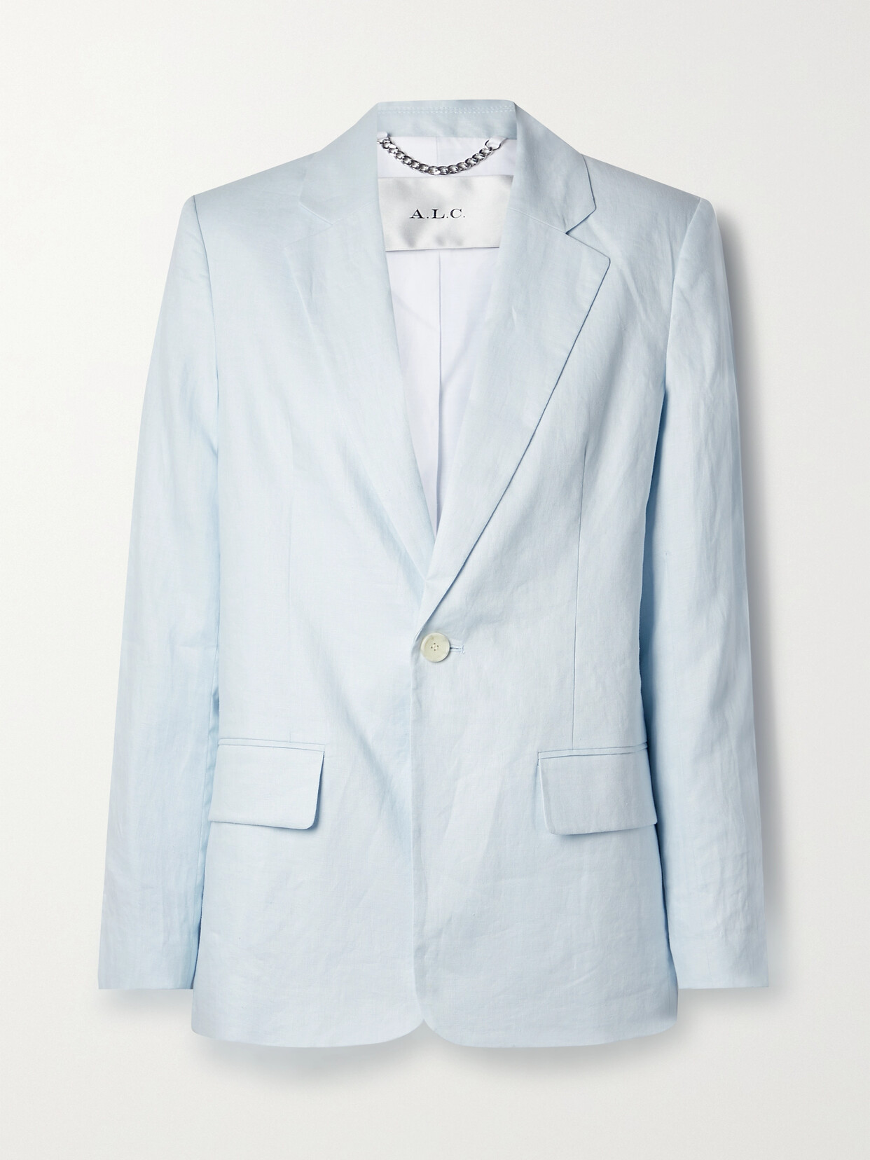 A.L.C. - Arlo Linen Blazer - Blue