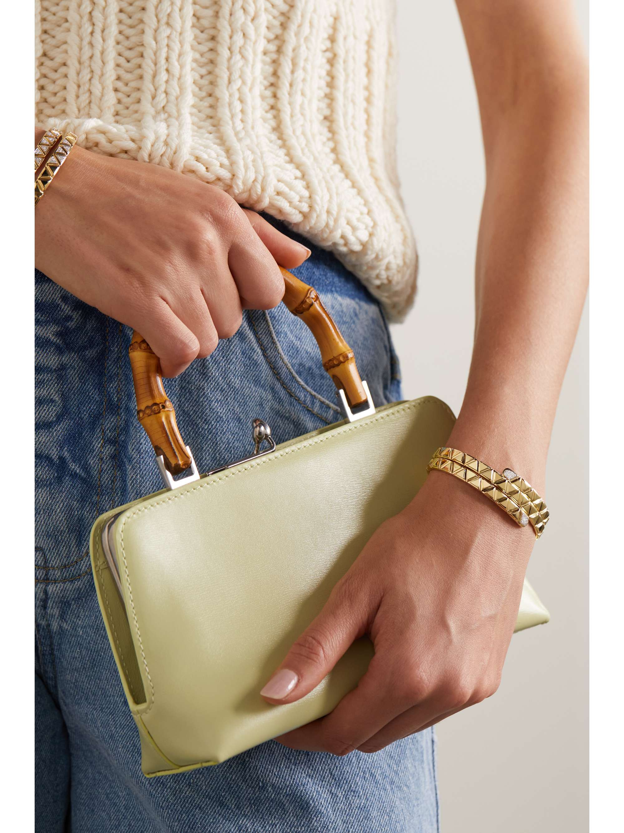 Gold on sale diamond bag