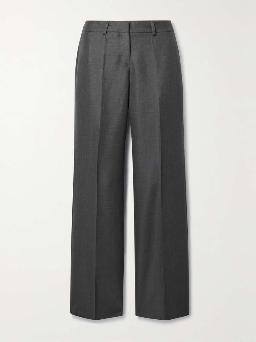 Our Legacy Wool-blend Twill Straight-leg Pants