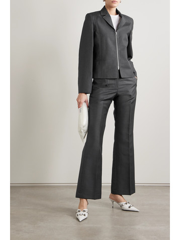 OUR LEGACY Paneled wool-blend twill blazer