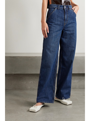 OUR LEGACY Trade mid-rise wide-leg jeans